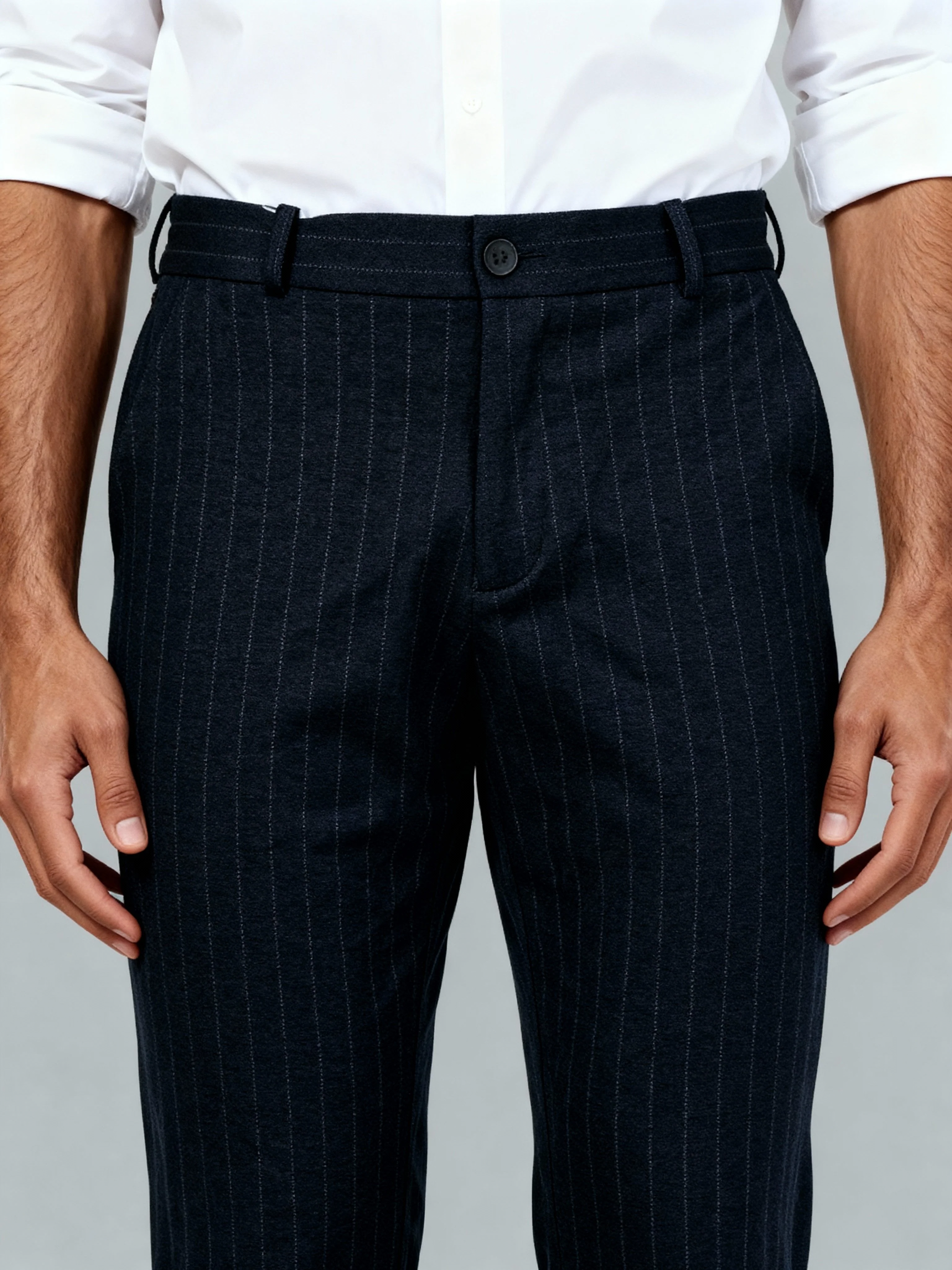 Crop Flex Pants - Ultra-Stretch Travel Friendly Crop Length With Secure Zip Pocket - Image 69