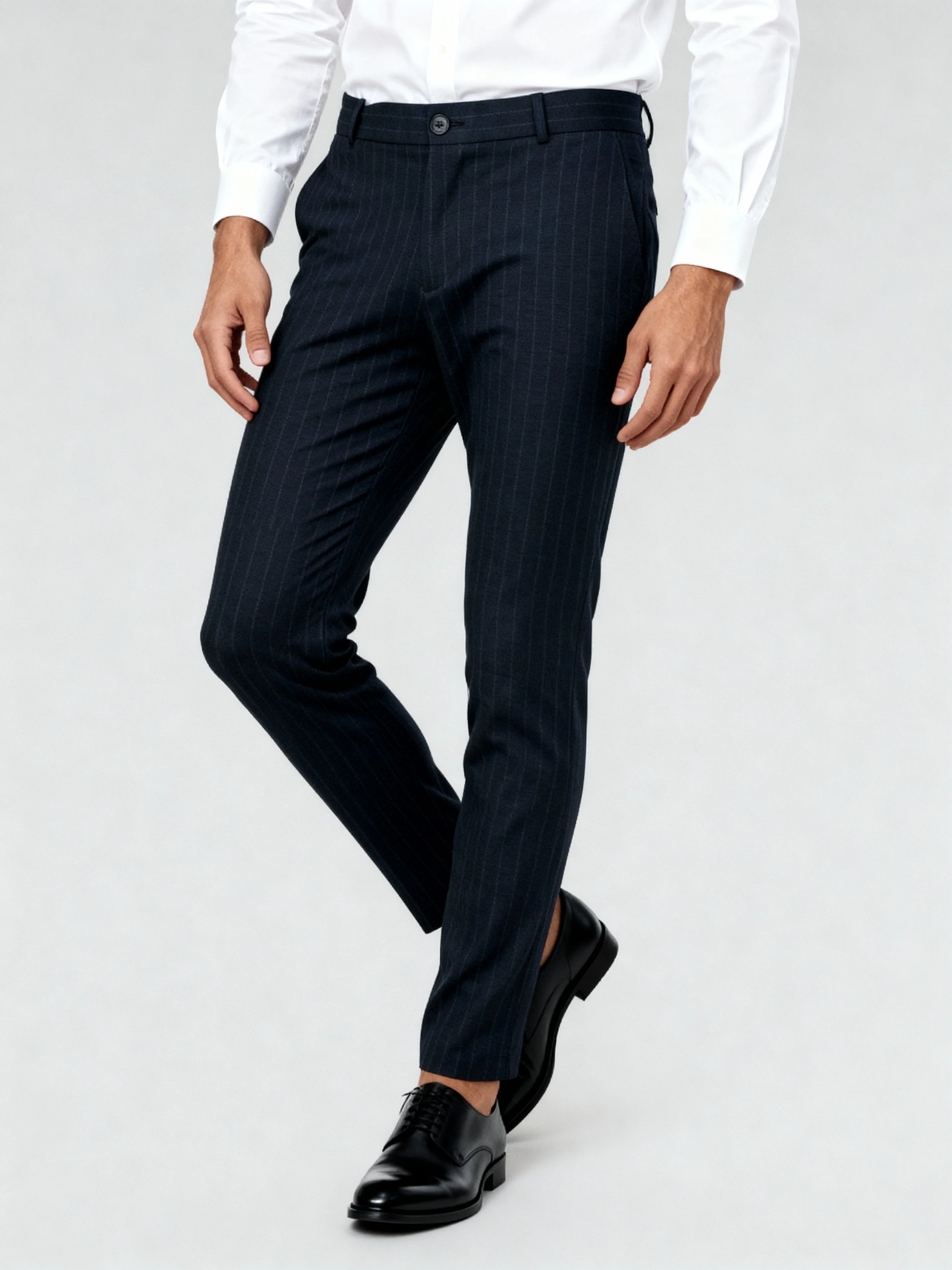 Crop Flex Pants - Ultra-Stretch Travel Friendly Crop Length With Secure Zip Pocket - Image 70
