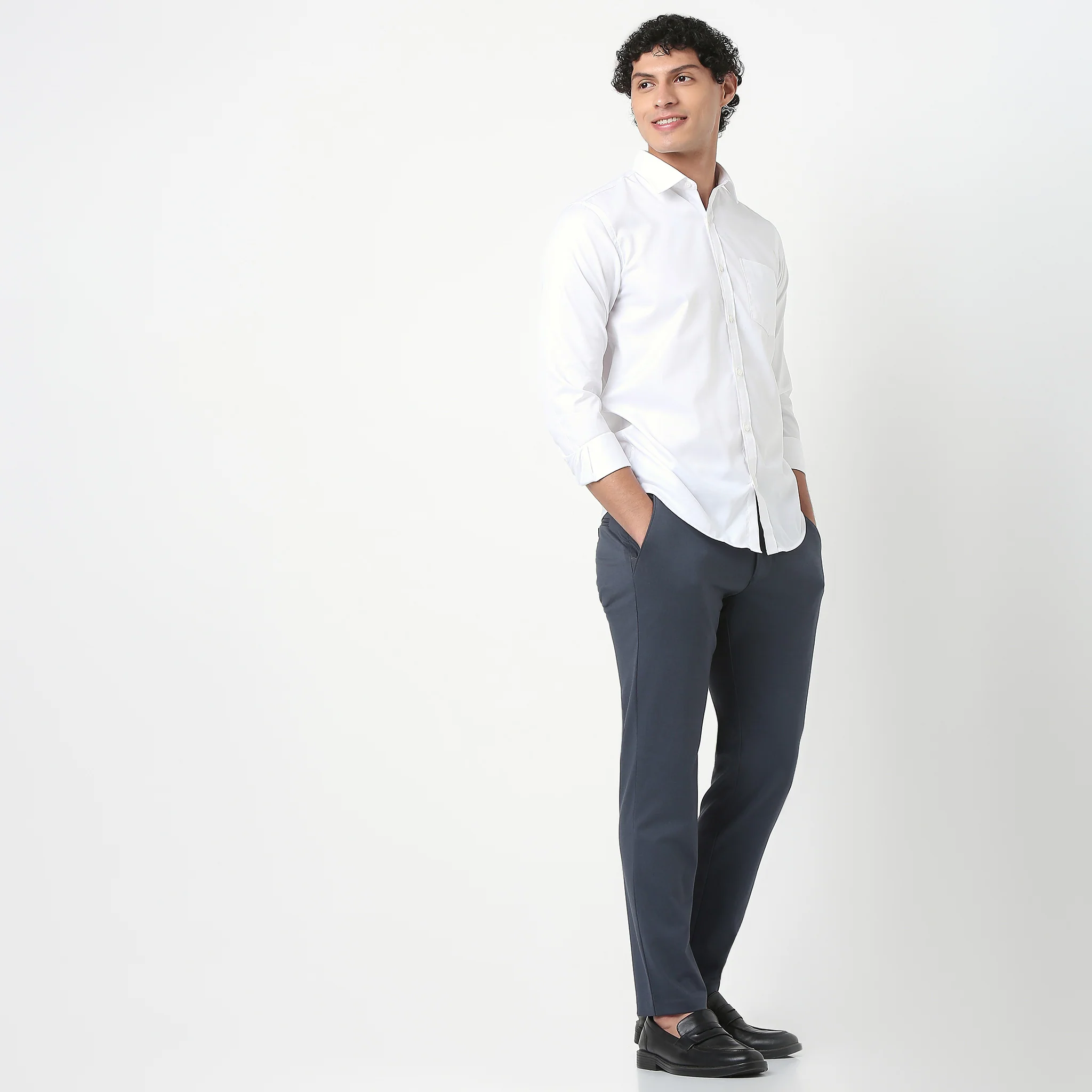 Crop Flex Pants - Ultra-Stretch Travel Friendly Crop Length With Secure Zip Pocket