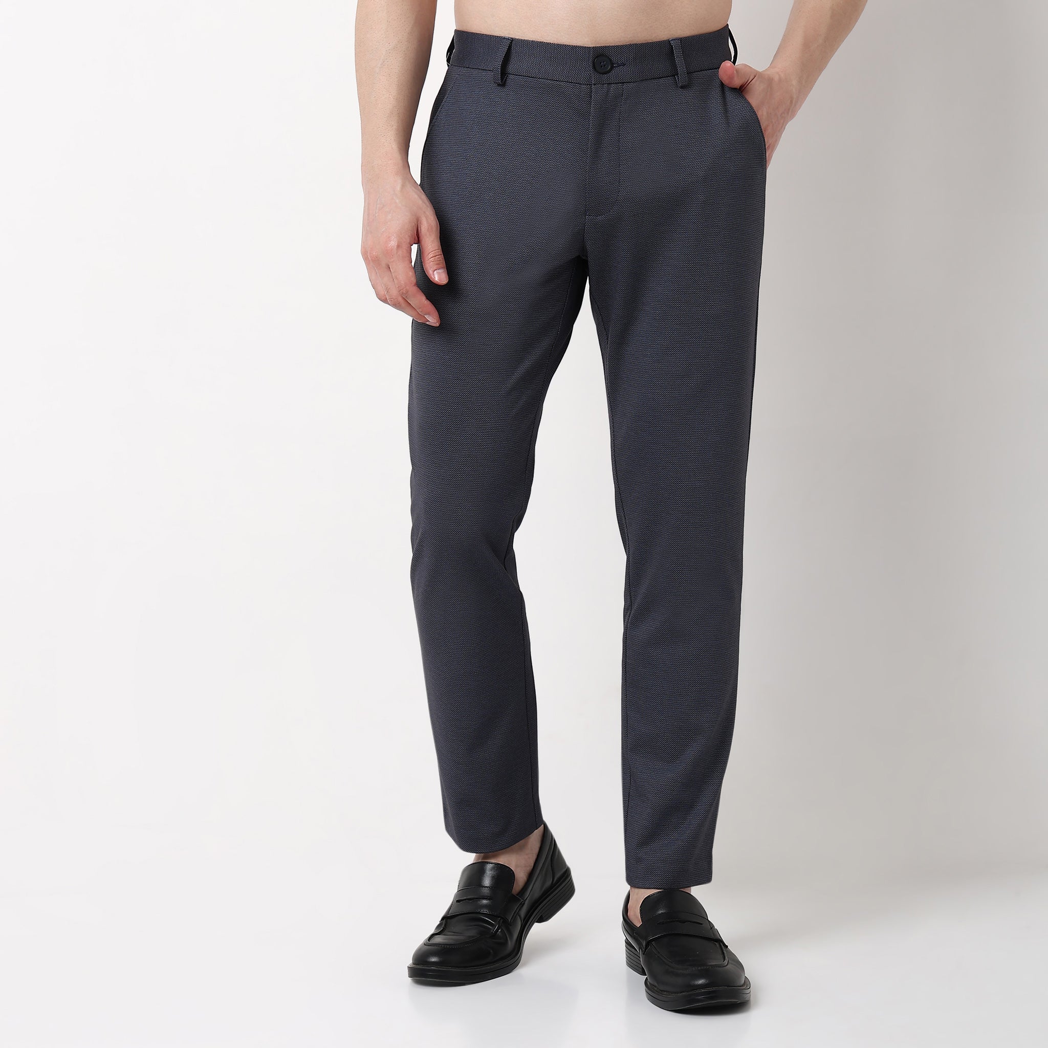 Crop Flex Pants - Ultra-Stretch Travel Friendly Crop Length With Secure Zip Pocket - Image 17