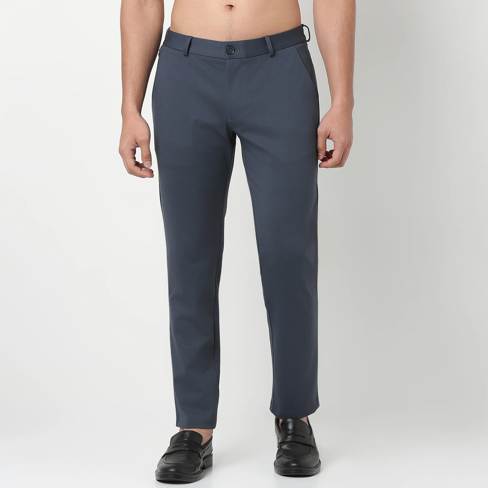Crop Flex Pants - Ultra-Stretch Travel Friendly Crop Length With Secure Zip Pocket - Image 2