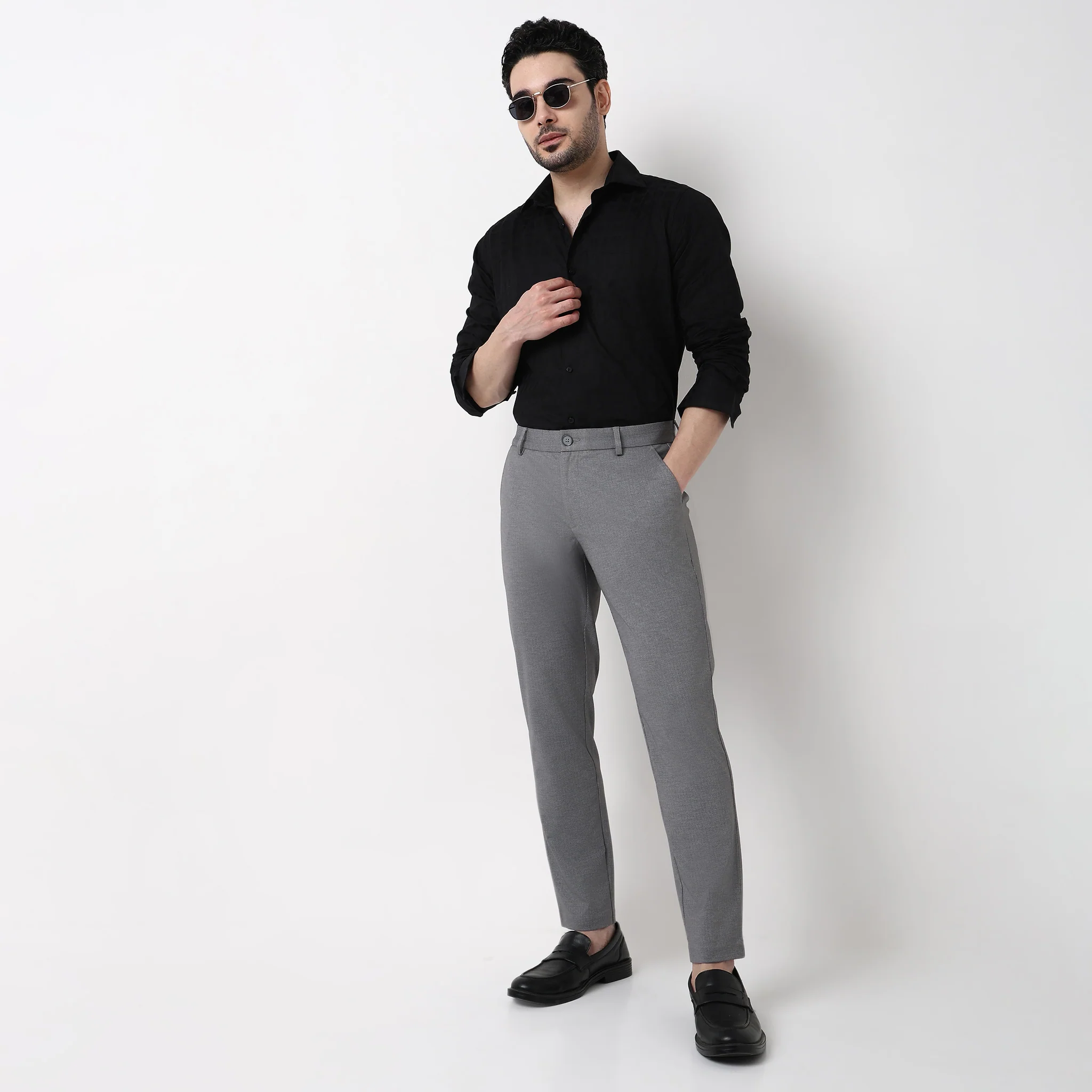 Crop Flex Pants - Ultra-Stretch Travel Friendly Crop Length With Secure Zip Pocket - Image 21