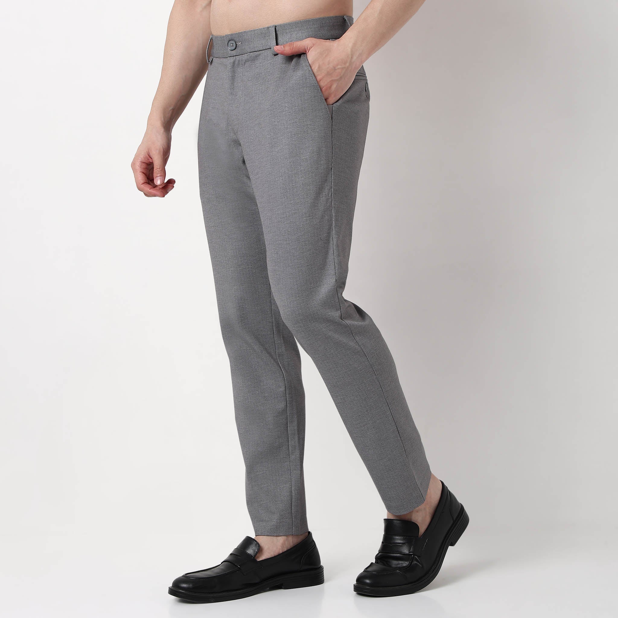 Crop Flex Pants - Ultra-Stretch Travel Friendly Crop Length With Secure Zip Pocket - Image 25