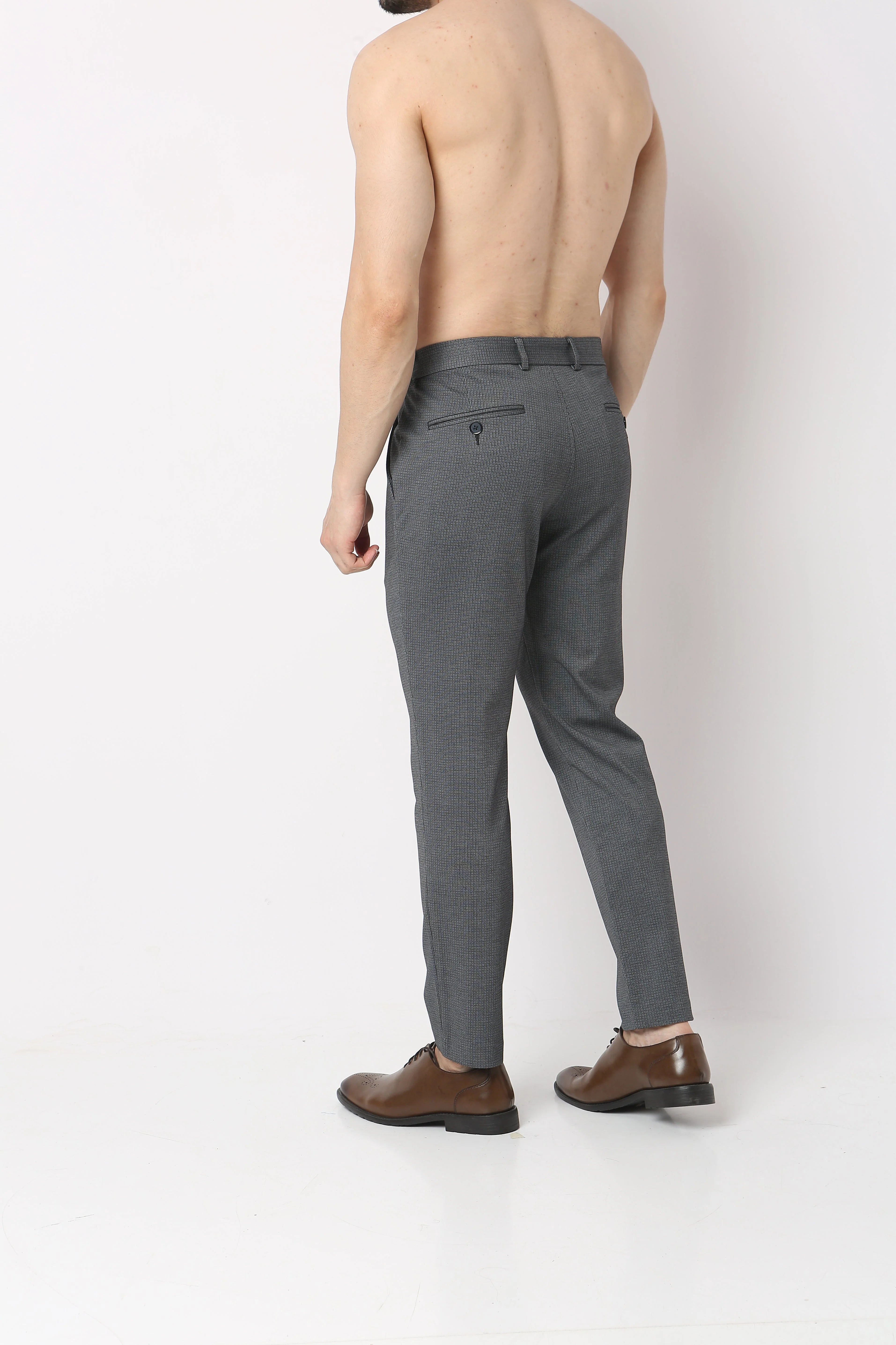 Crop Flex Pants - Ultra-Stretch Travel Friendly Crop Length With Secure Zip Pocket - Image 33