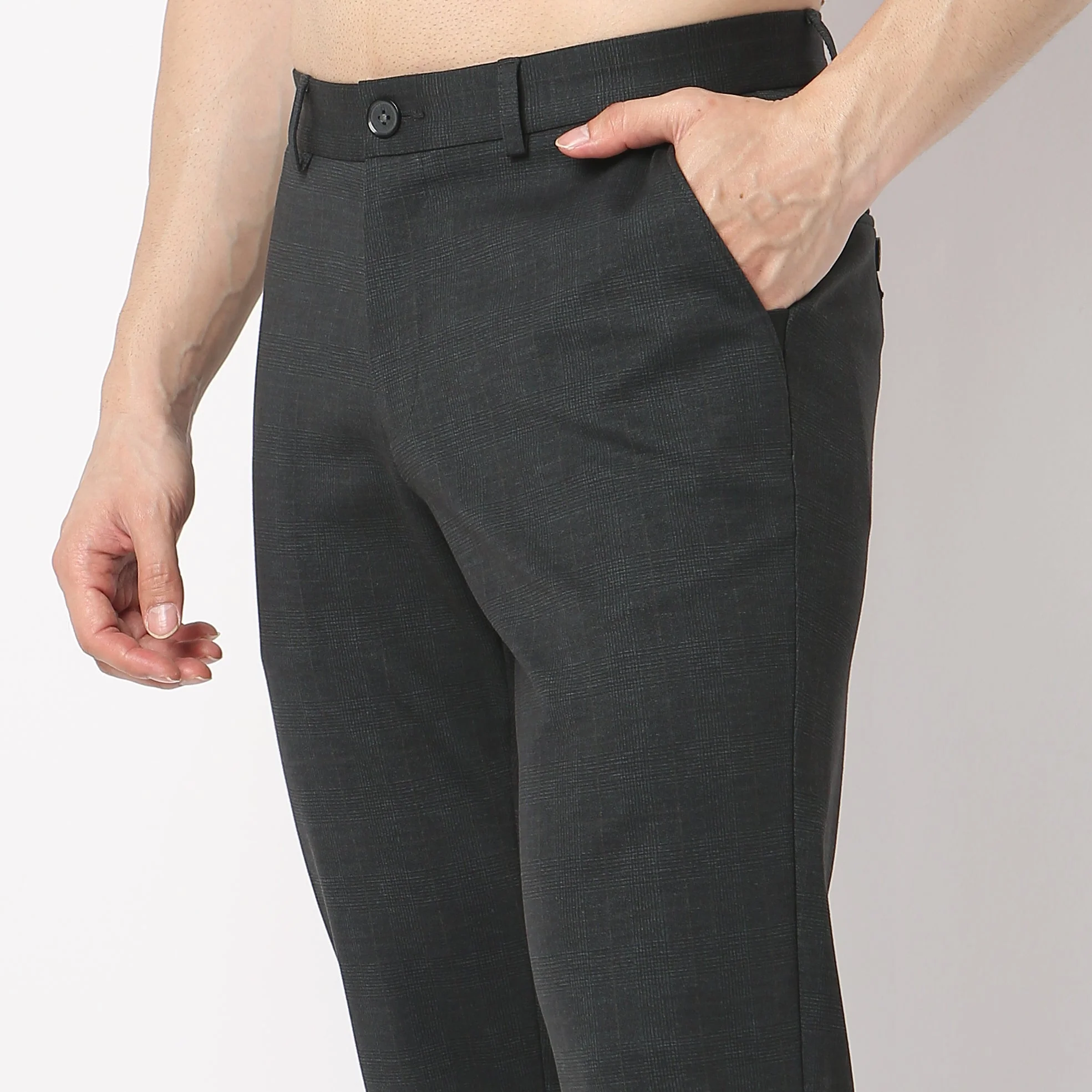 Crop Flex Pants - Ultra-Stretch Travel Friendly Crop Length With Secure Zip Pocket - Image 39