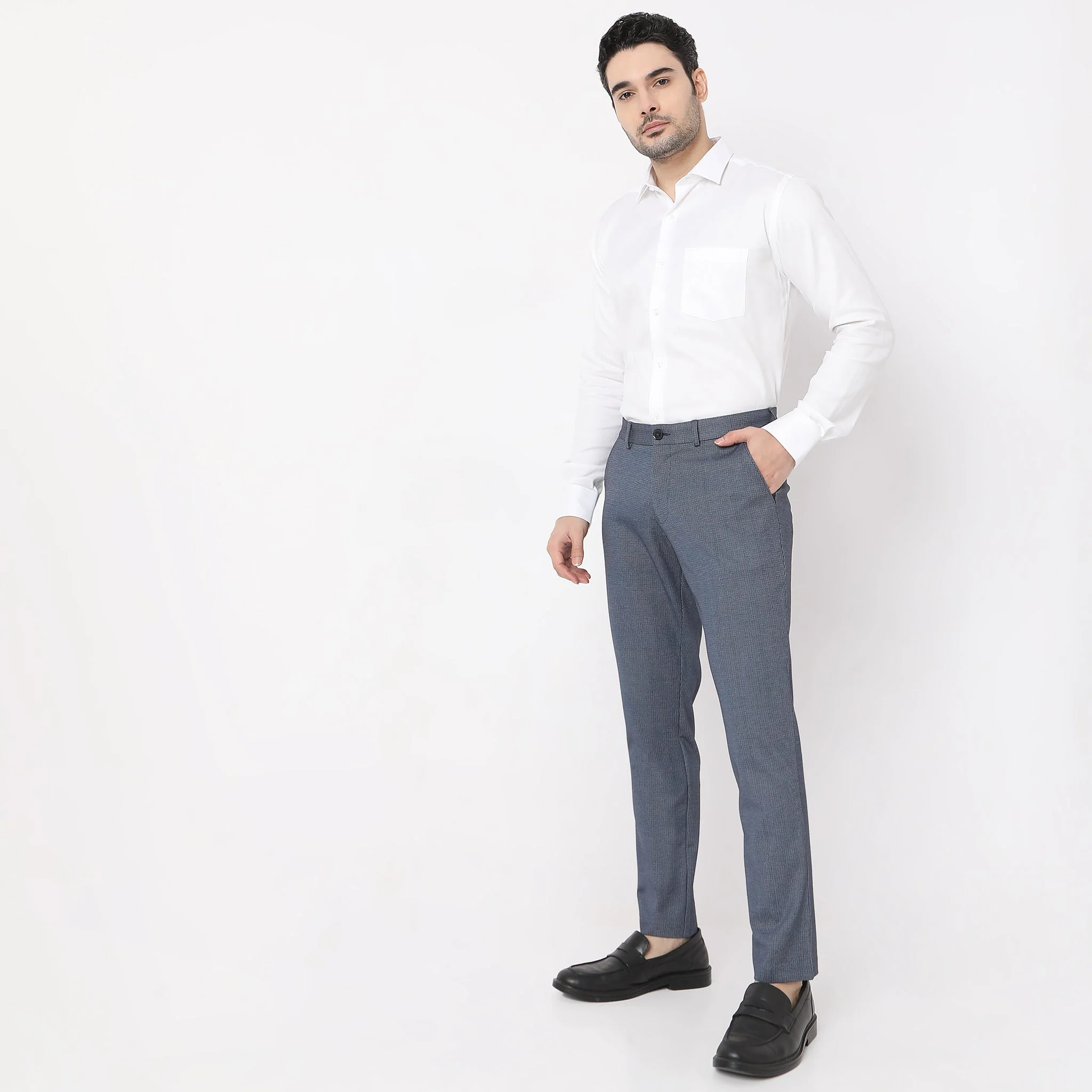 Crop Flex Pants - Ultra-Stretch Travel Friendly Crop Length With Secure Zip Pocket - Image 41