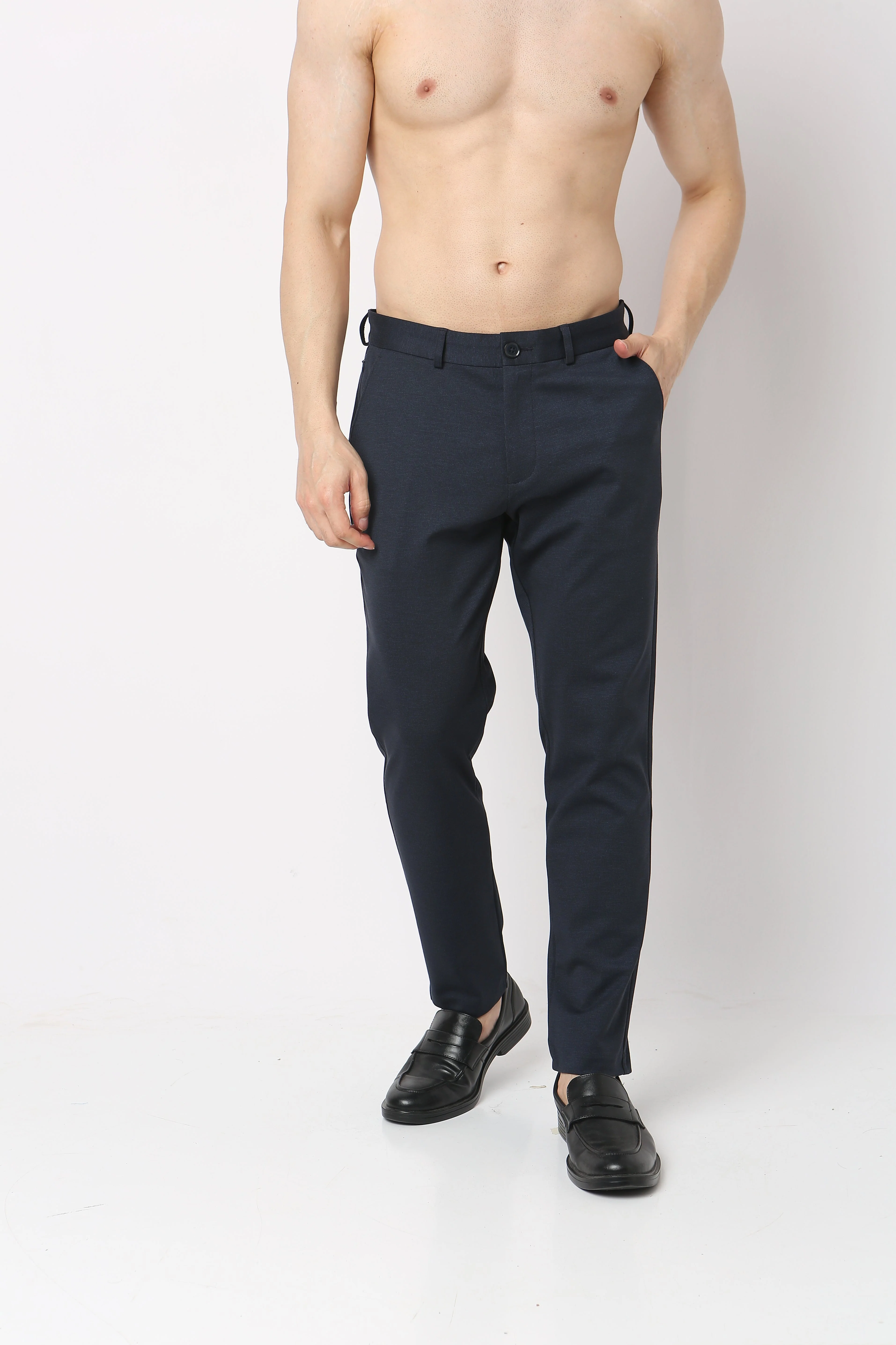 Crop Flex Pants - Ultra-Stretch Travel Friendly Crop Length With Secure Zip Pocket - Image 47