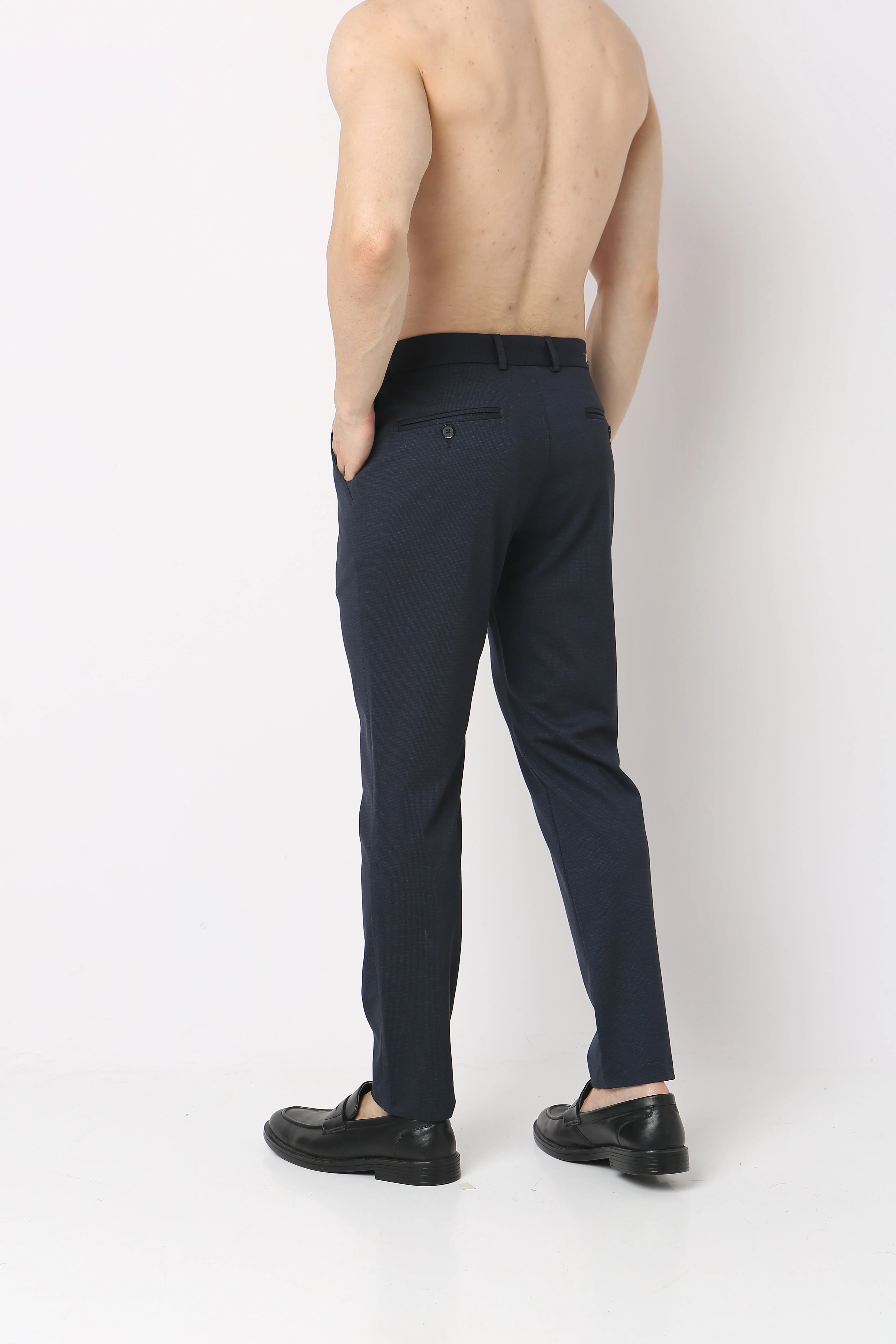 Crop Flex Pants - Ultra-Stretch Travel Friendly Crop Length With Secure Zip Pocket - Image 48