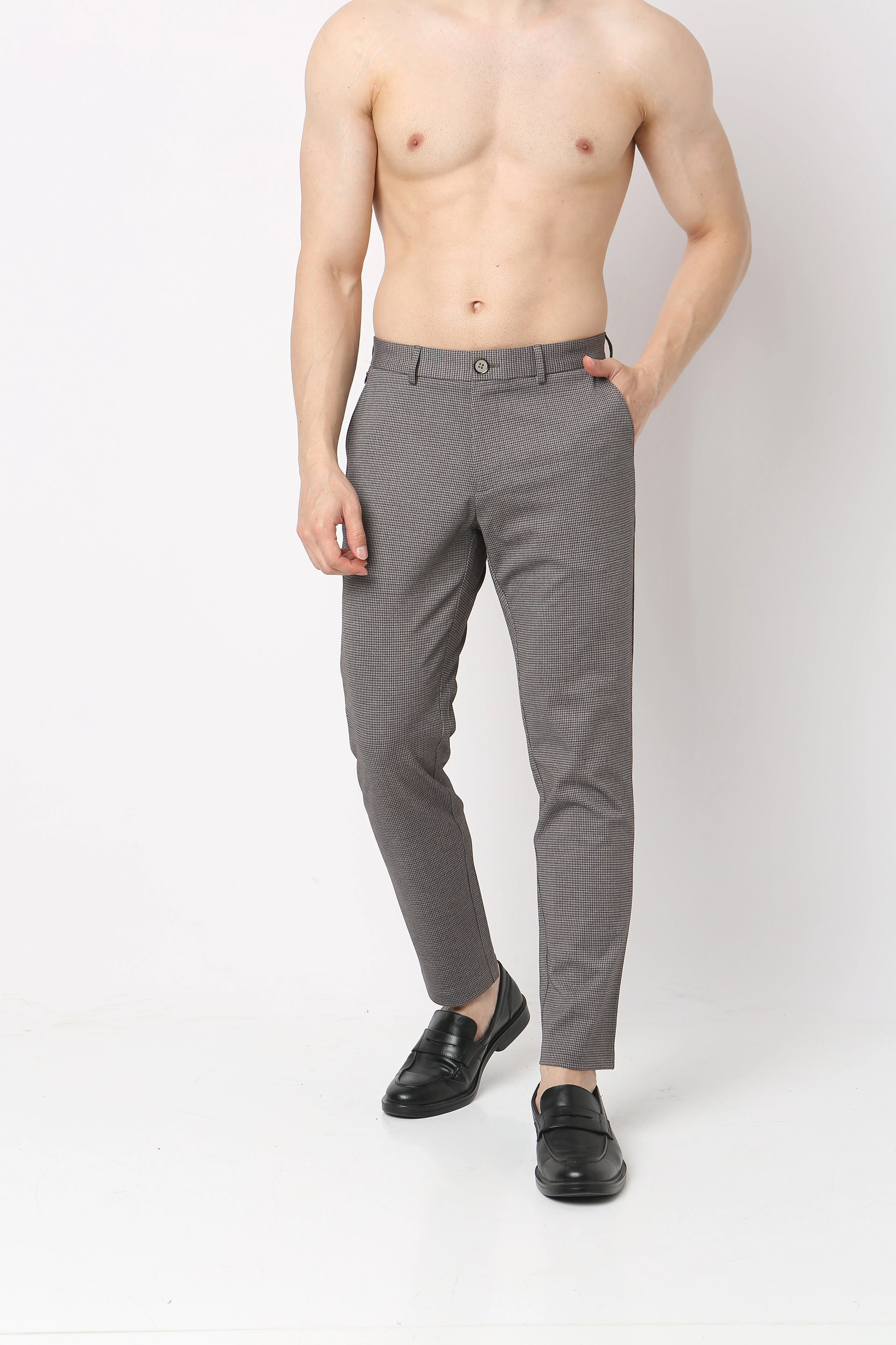 Crop Flex Pants - Ultra-Stretch Travel Friendly Crop Length With Secure Zip Pocket - Image 52