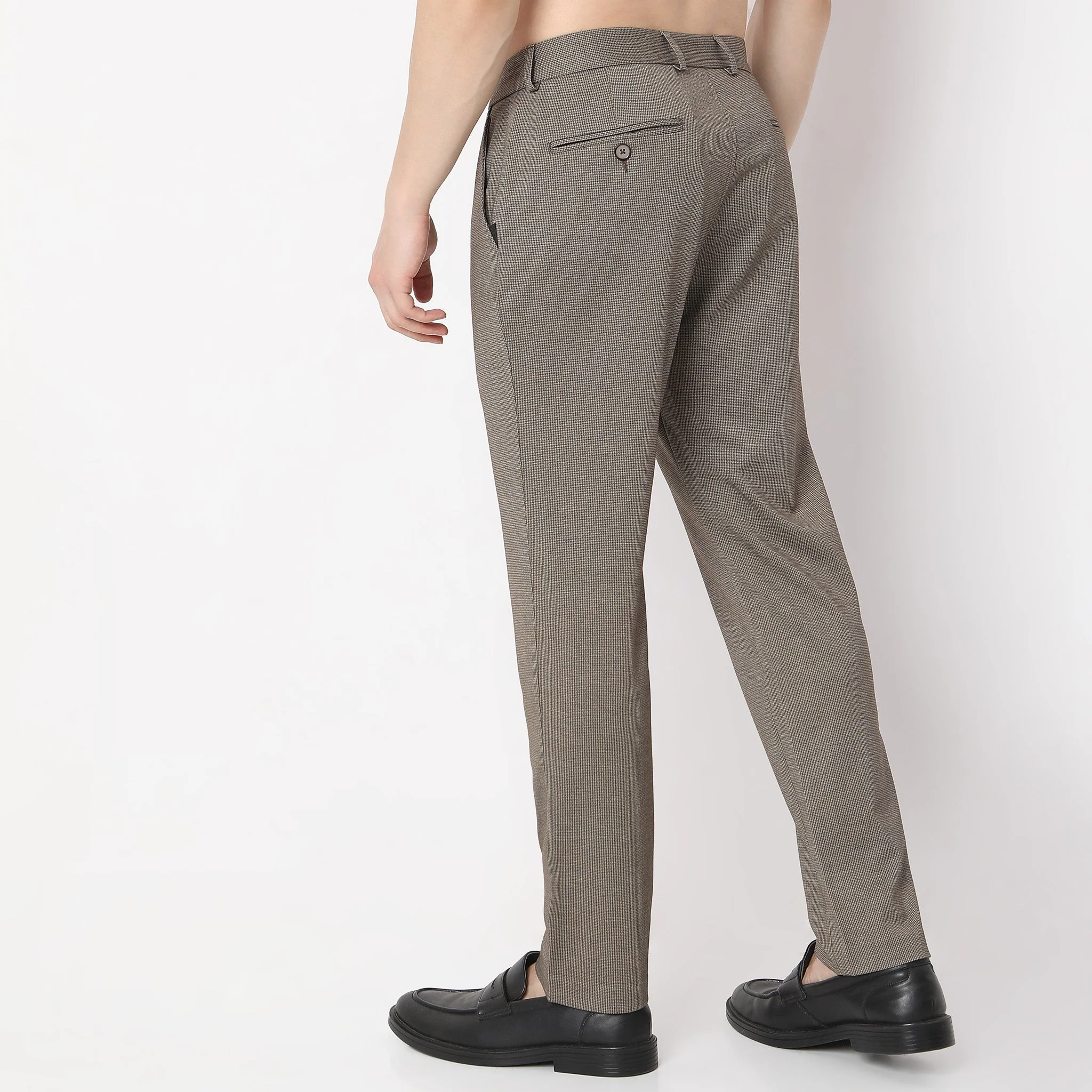 Crop Flex Pants - Ultra-Stretch Travel Friendly Crop Length With Secure Zip Pocket - Image 57