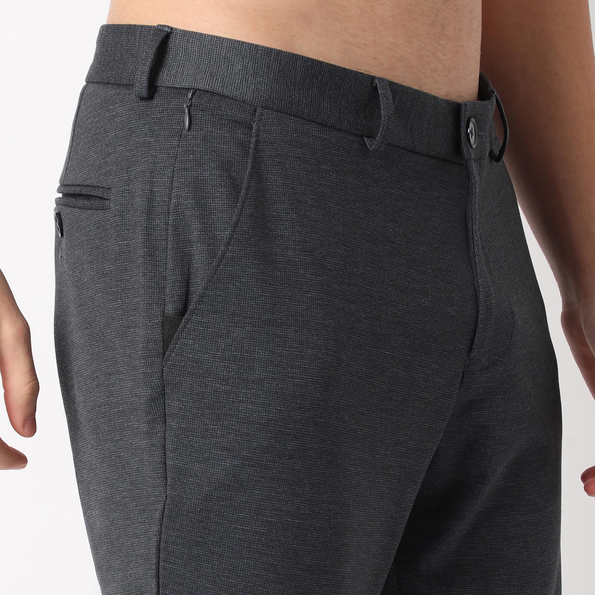 Crop Flex Pants - Ultra-Stretch Travel Friendly Crop Length With Secure Zip Pocket - Image 68