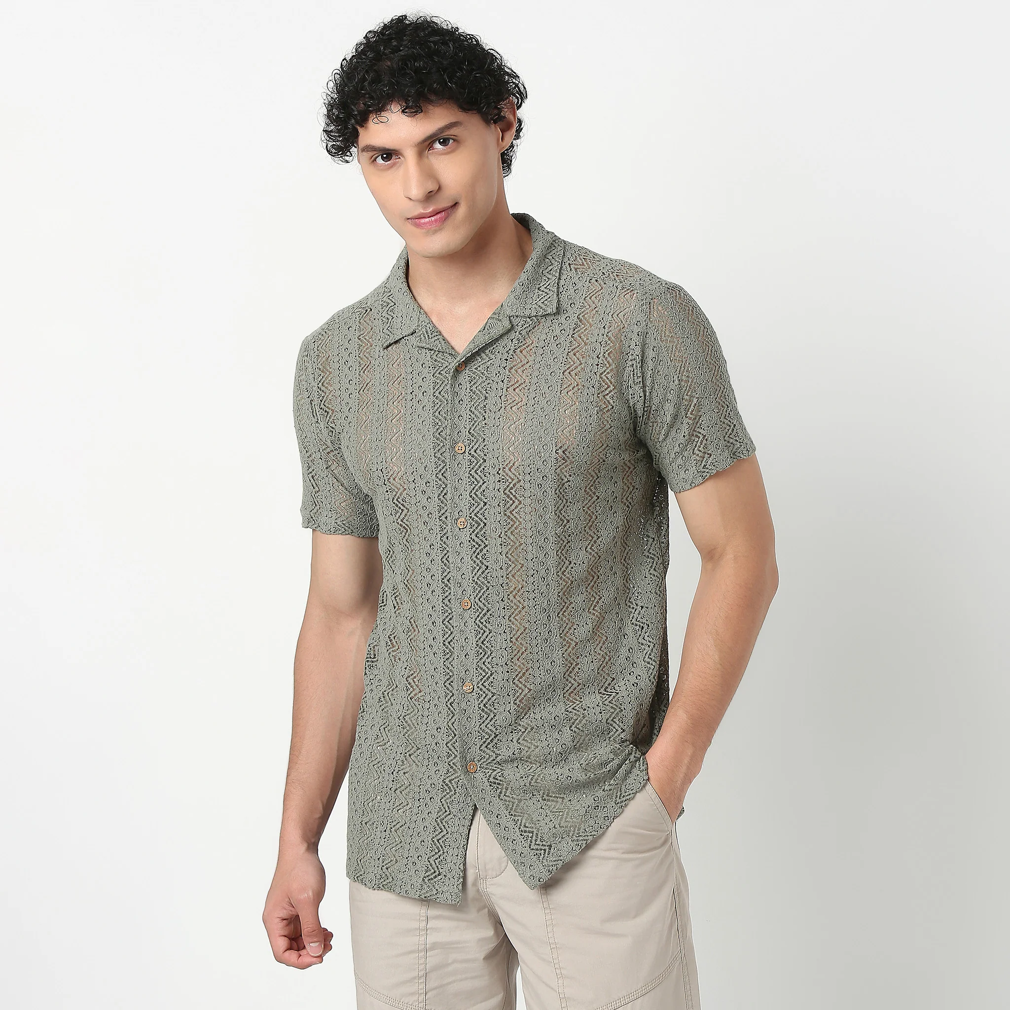 Cuban Lace Artistry Shirt - Image 2