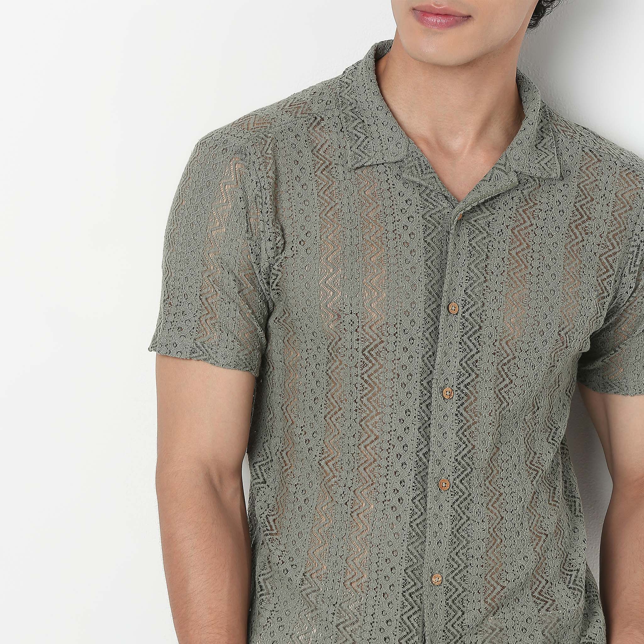 Cuban Lace Artistry Shirt - Image 4
