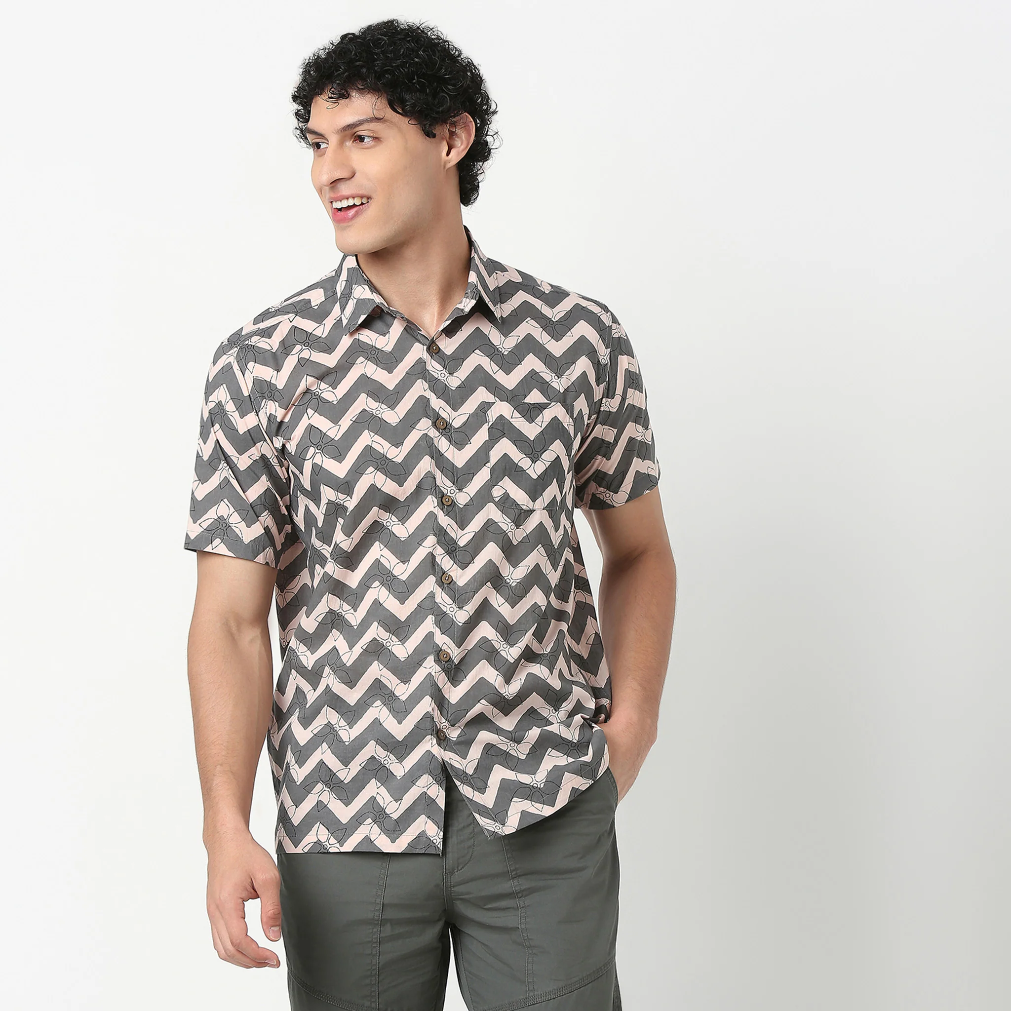 Cuban Printed Artistry Shirt - Image 2