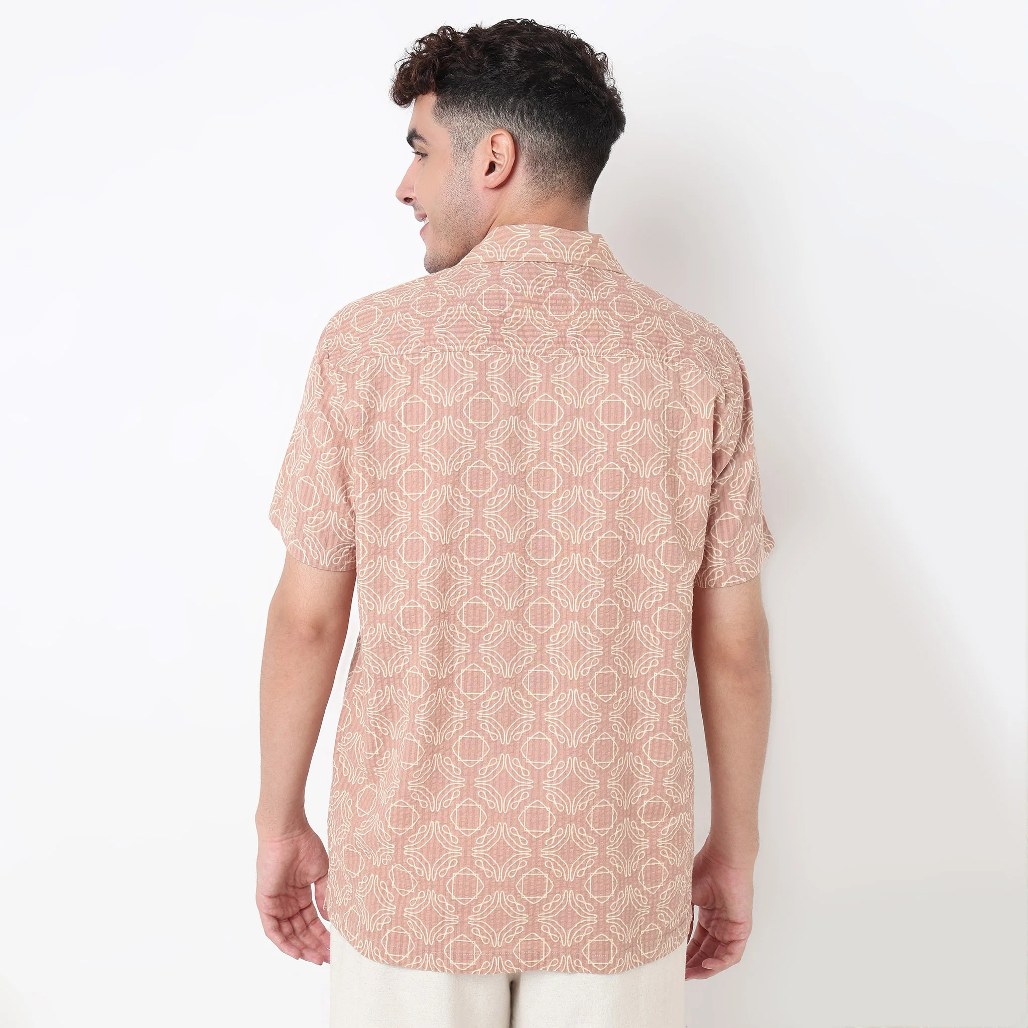 Printed Cuban Shirt - Image 3