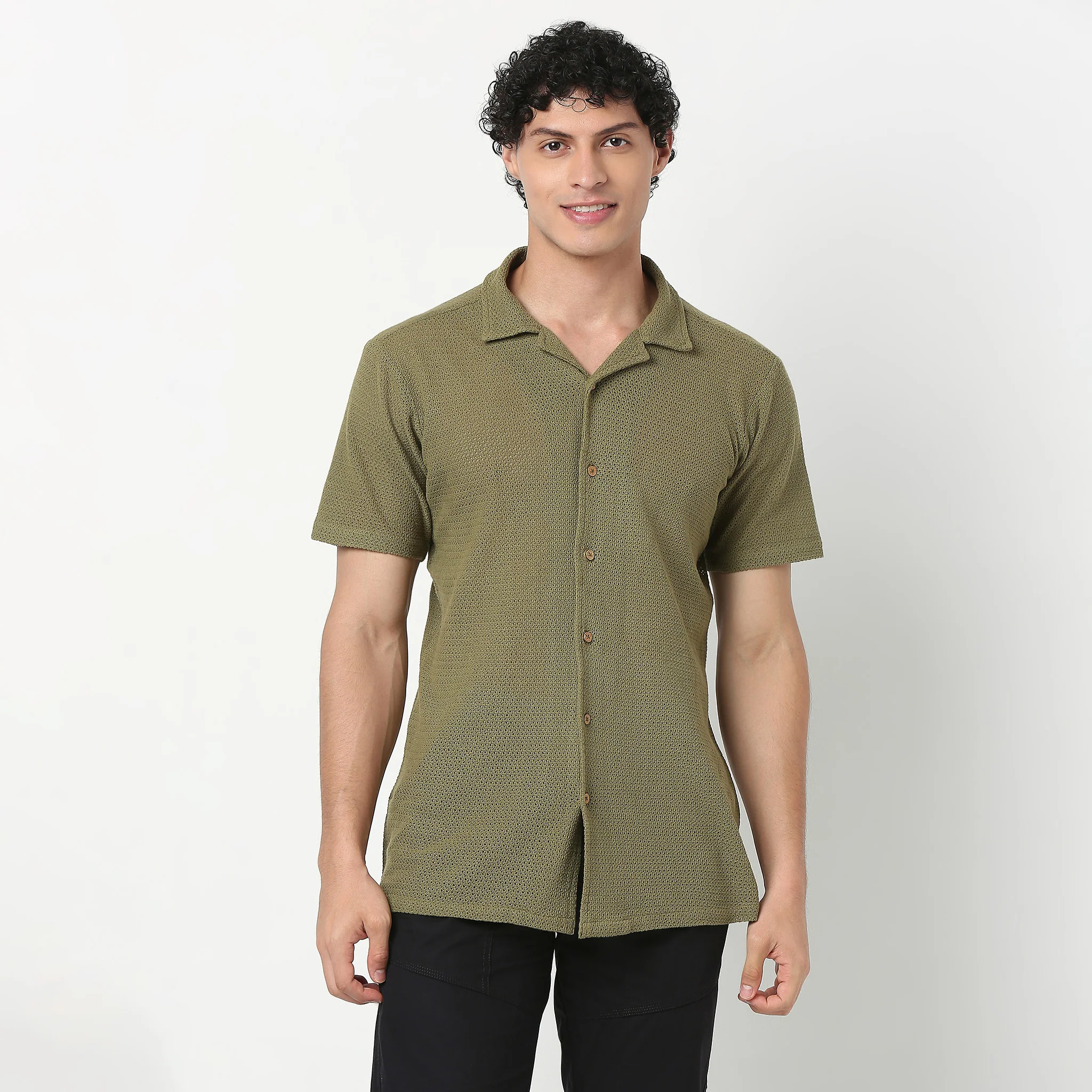 Cuban Solid Artistry Shirt - Image 2