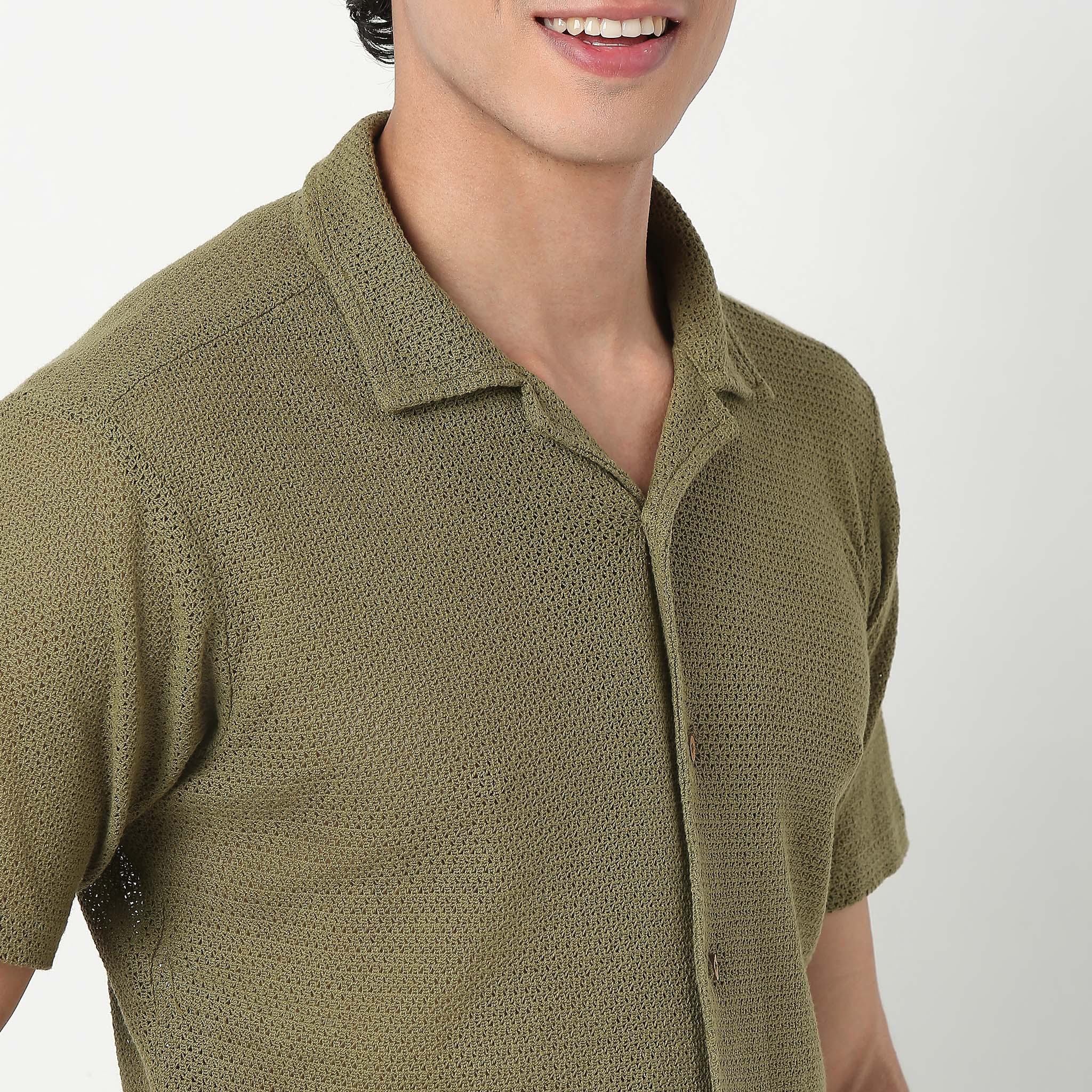 Cuban Solid Artistry Shirt - Image 4