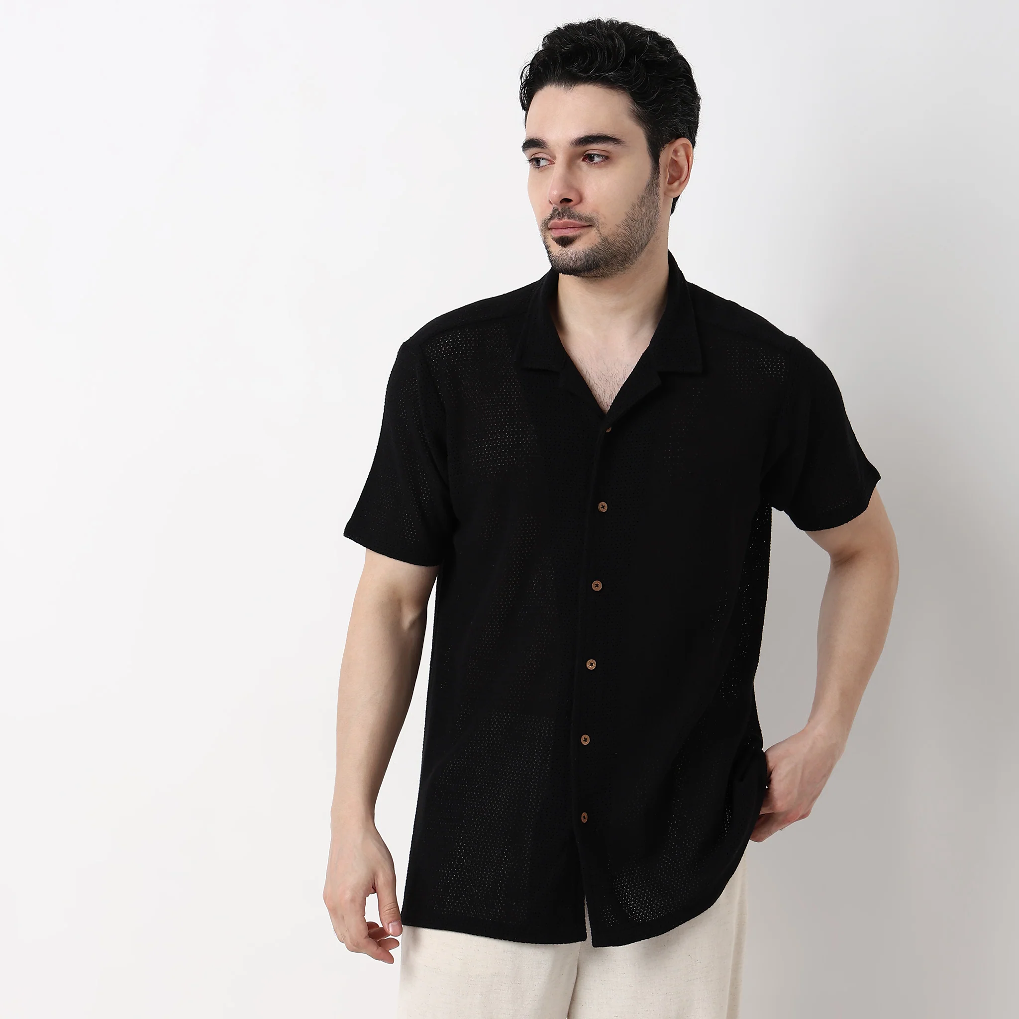 Cuban Solid Artistry Shirt - Image 7
