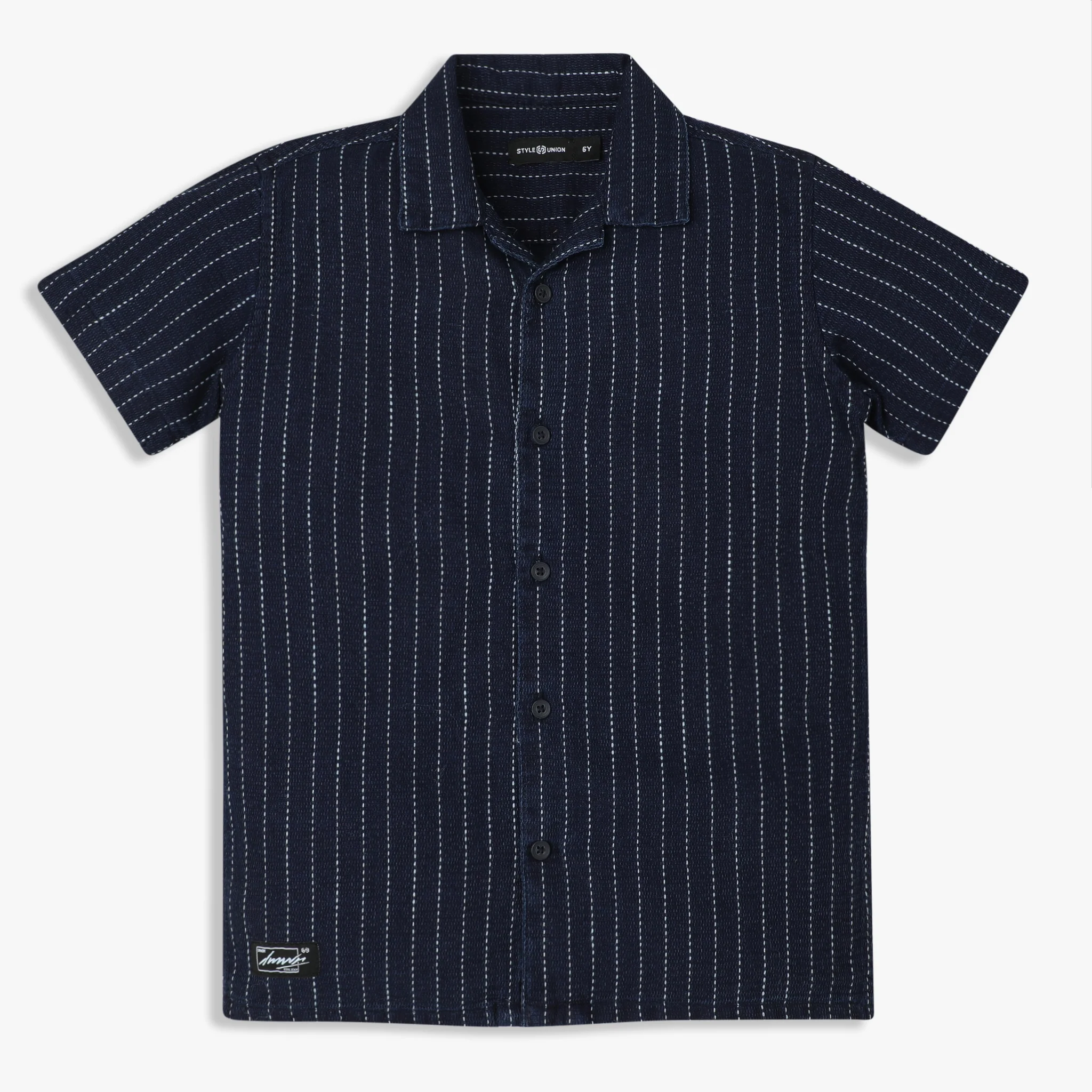 Cut And Sew Boys Shirt