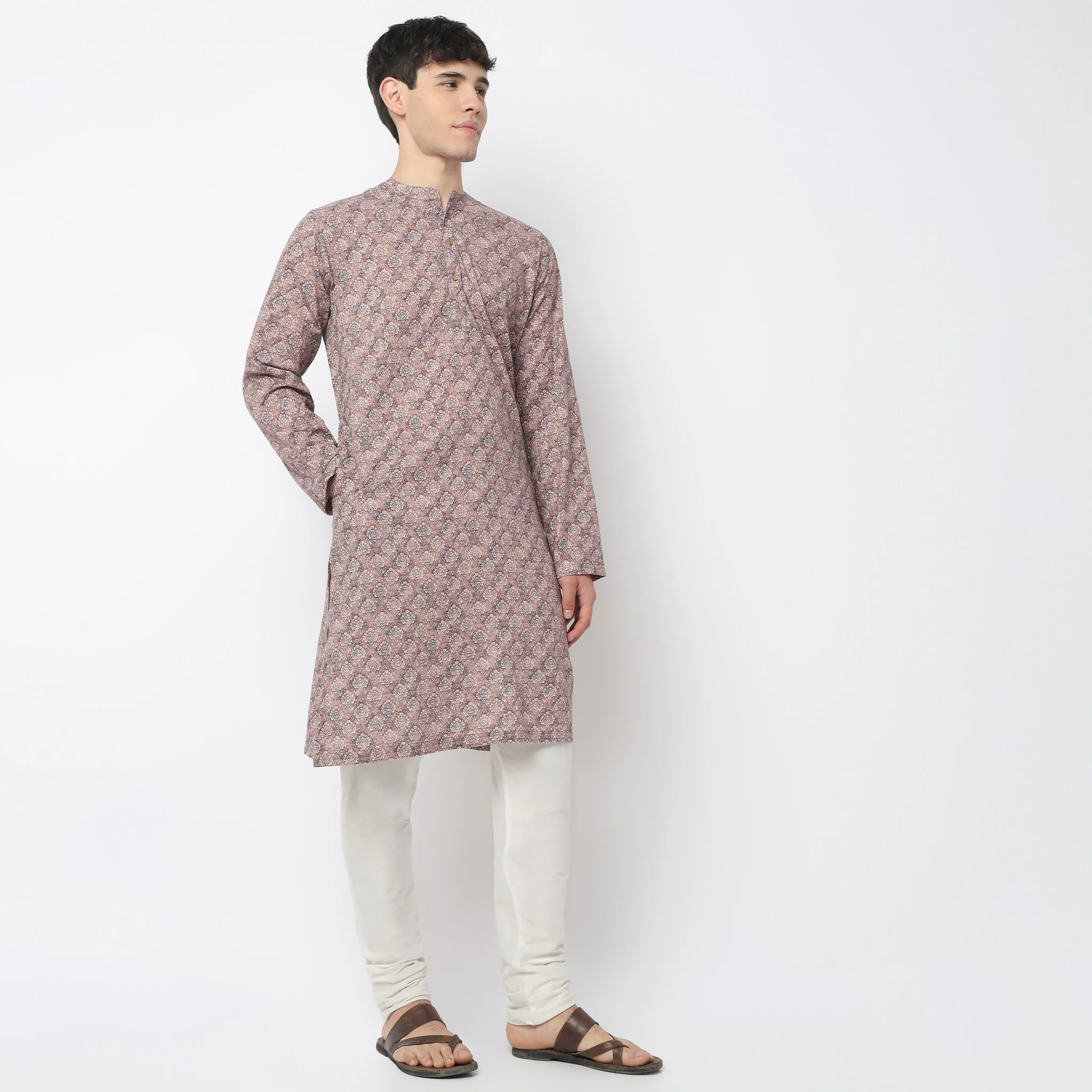 Printed Long Kurta - Image 5
