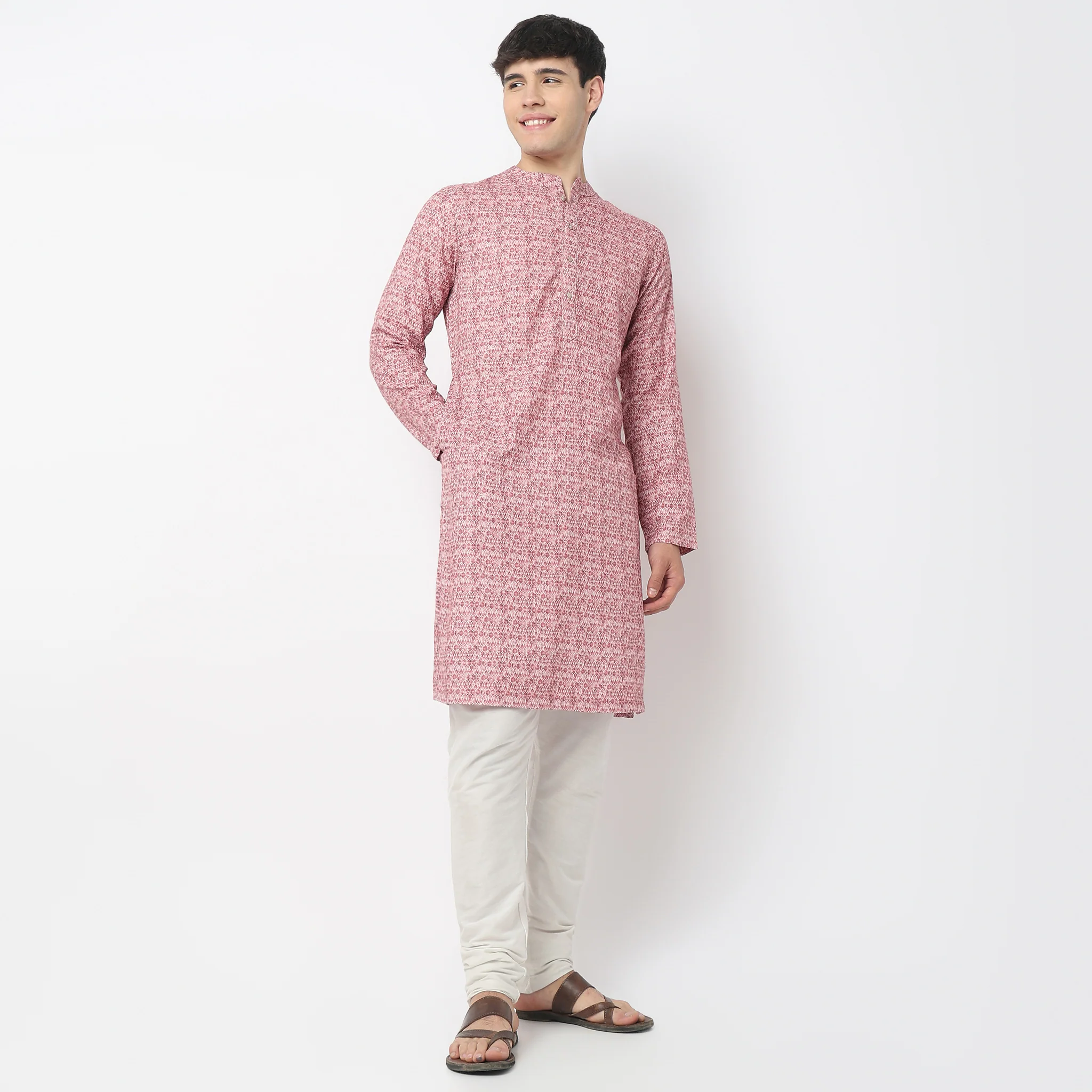 Printed Long Kurta - Image 5