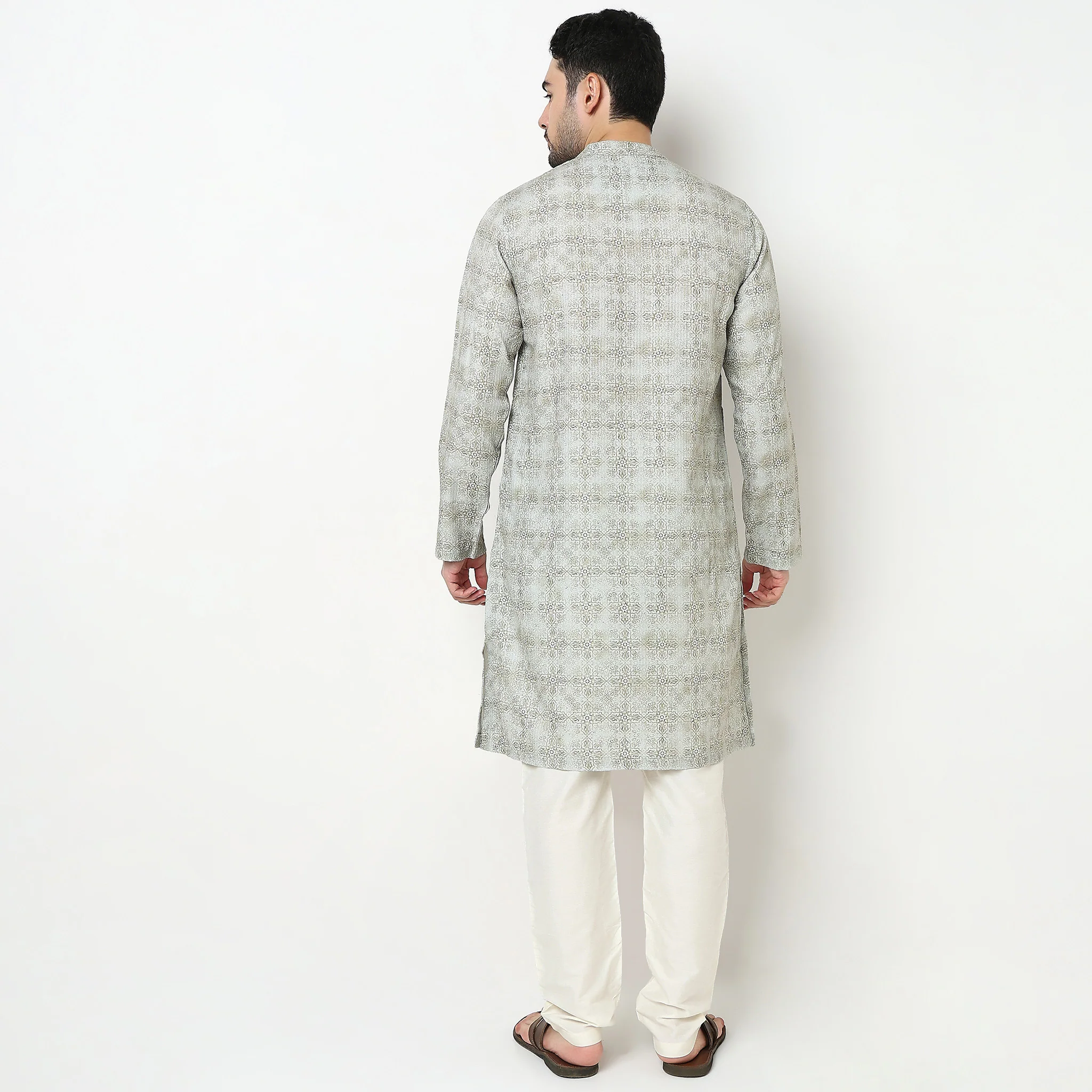 Digital Print Long Kurta - Image 3