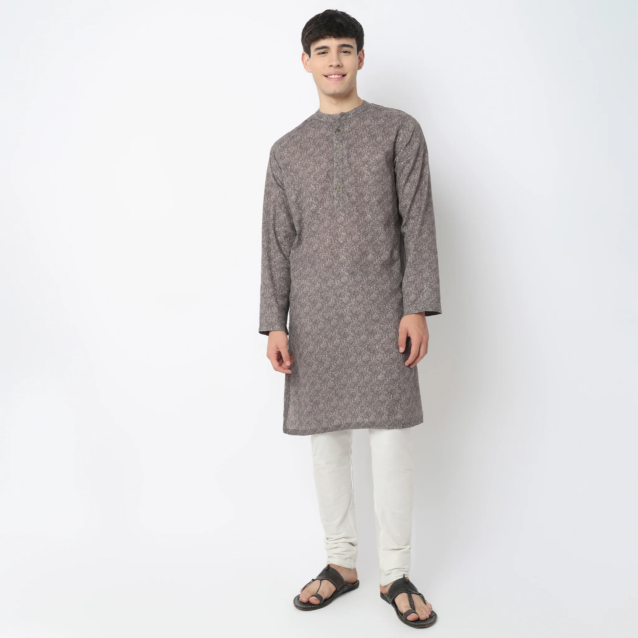 Printed Long Kurta - Image 2