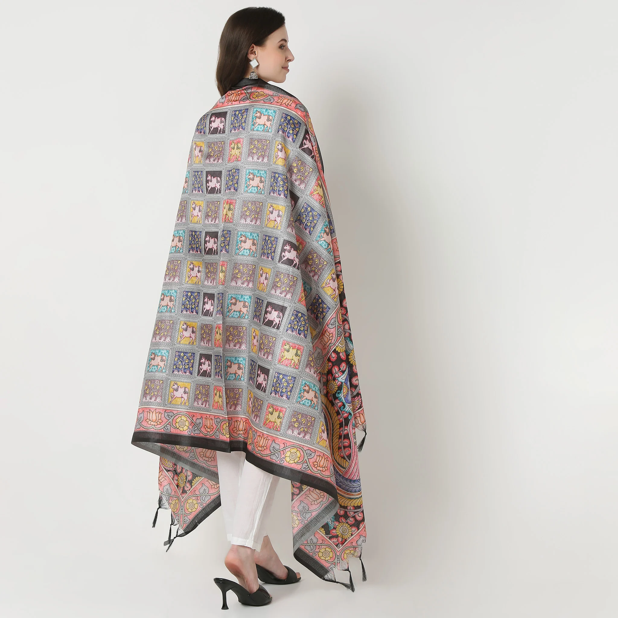 Digital Printed Dupatta - Image 2