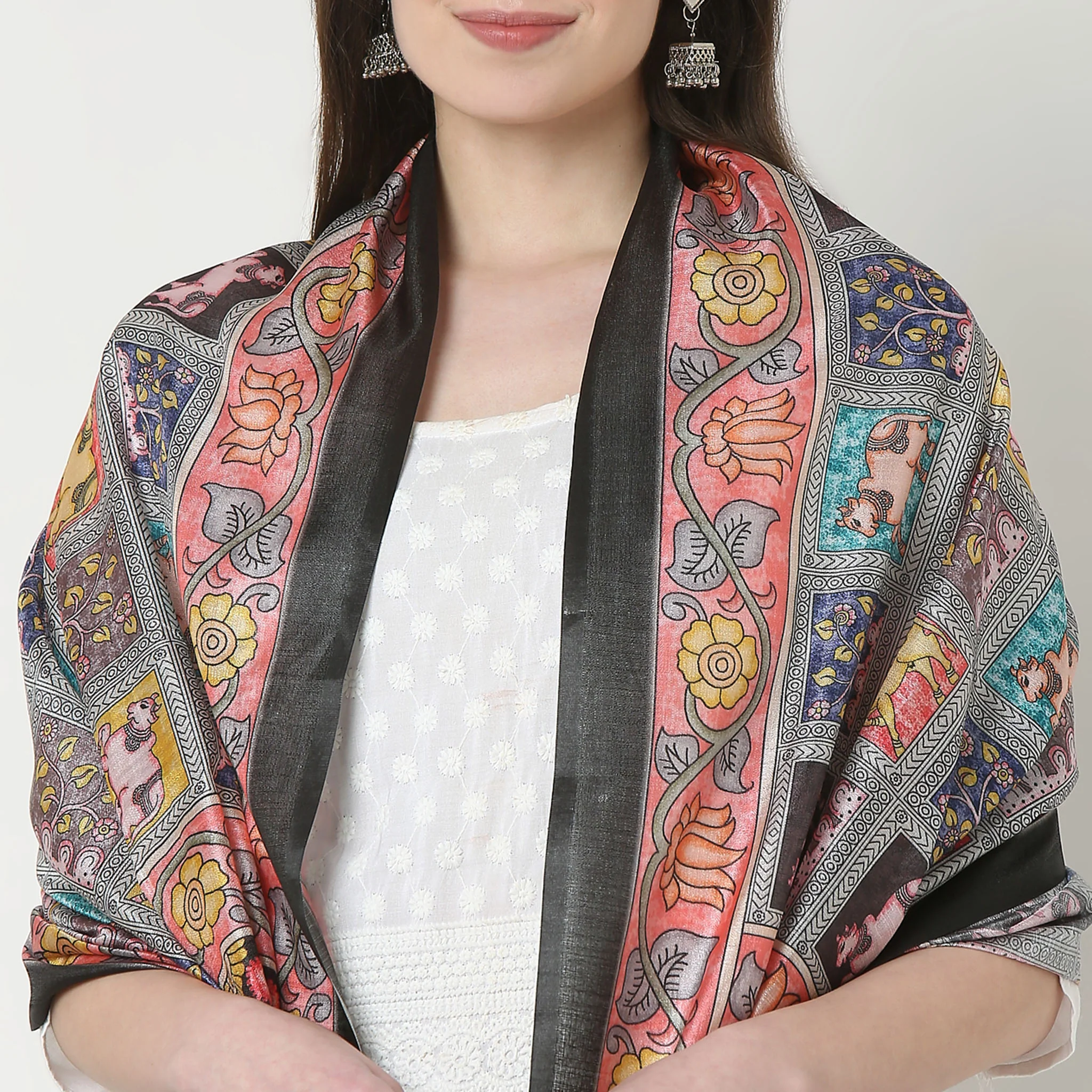 Digital Printed Dupatta - Image 3