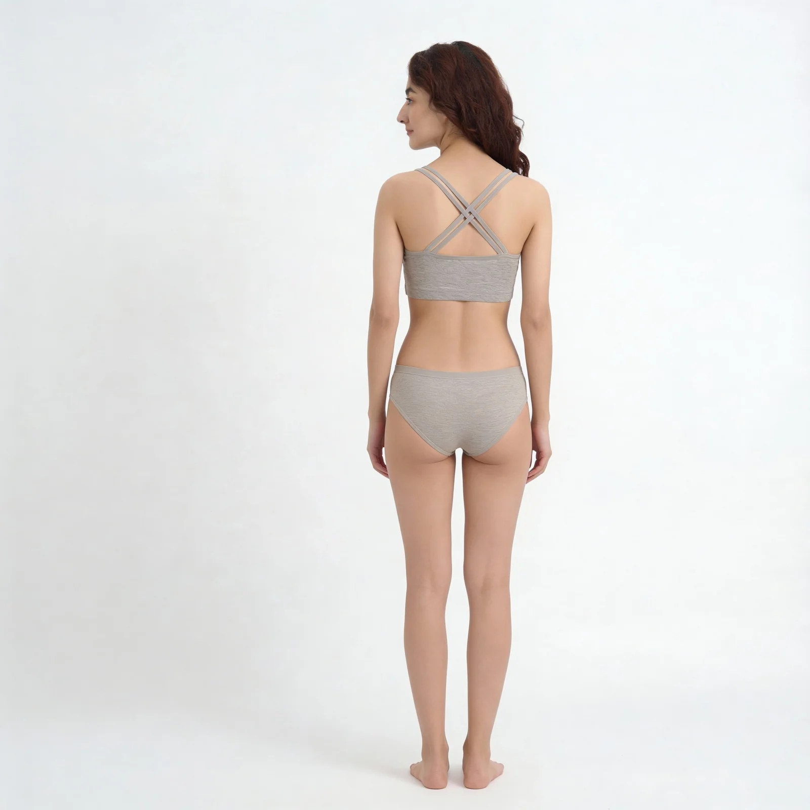 Full Coverage Dual Strap Slip On Beginner Bra - Image 10