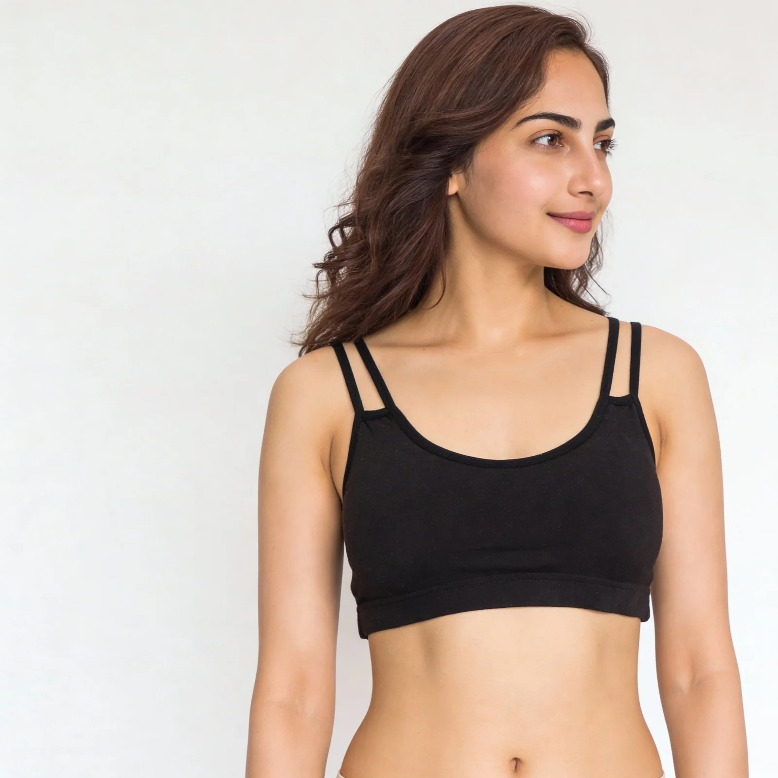 Full Coverage Dual Strap Slip On Beginner Bra - Image 4