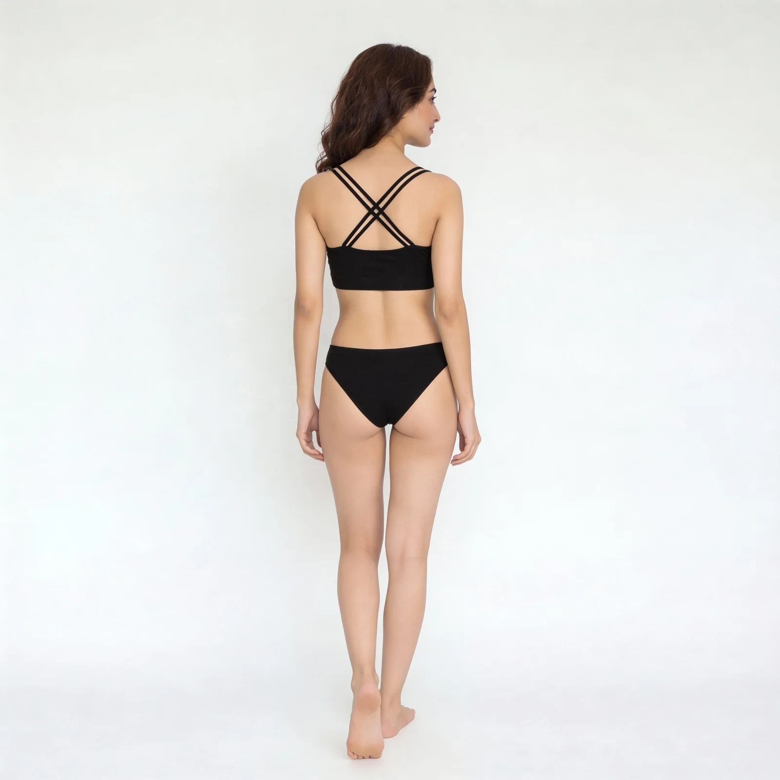 Full Coverage Dual Strap Slip On Beginner Bra - Image 5