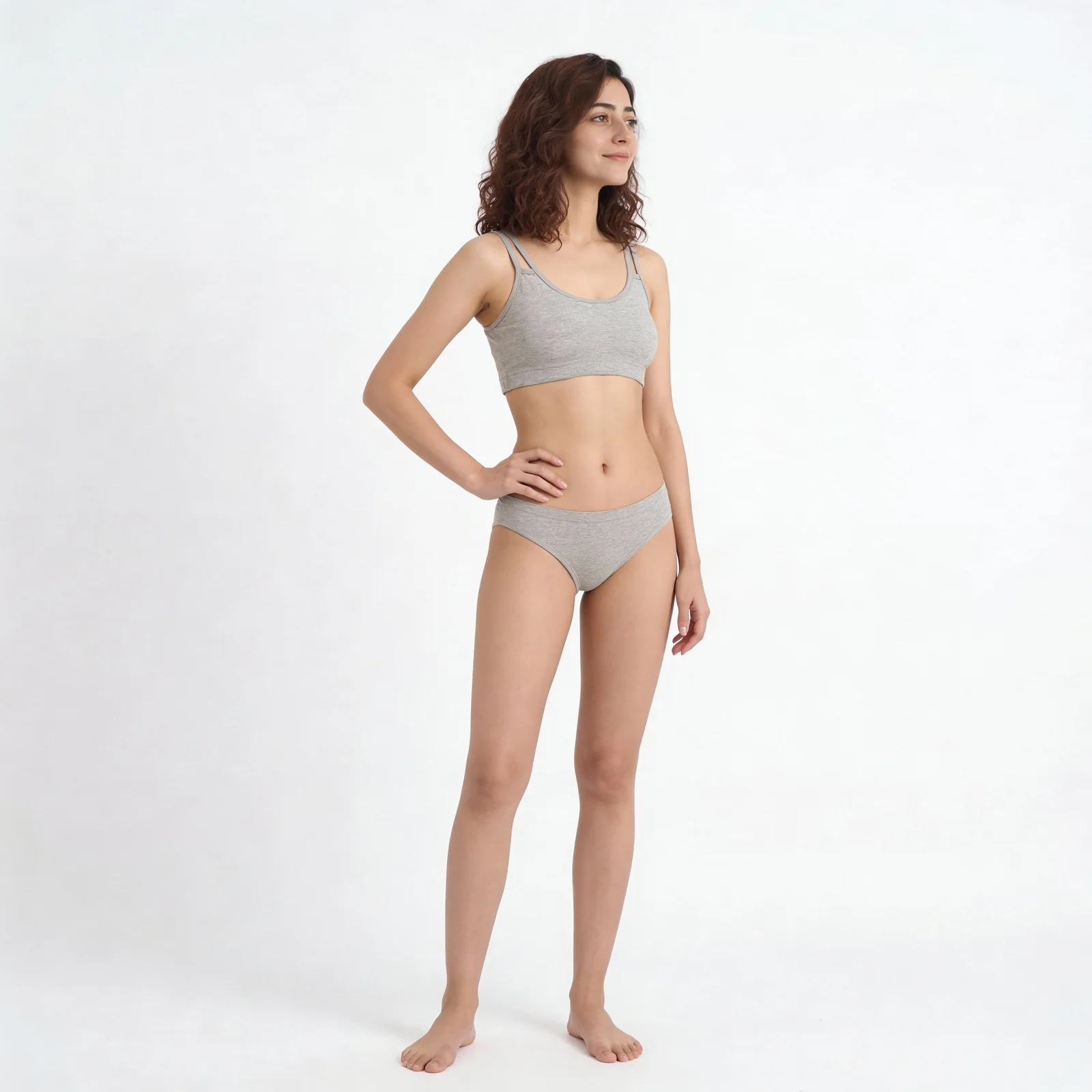 Full Coverage Dual Strap Slip On Beginner Bra - Image 6