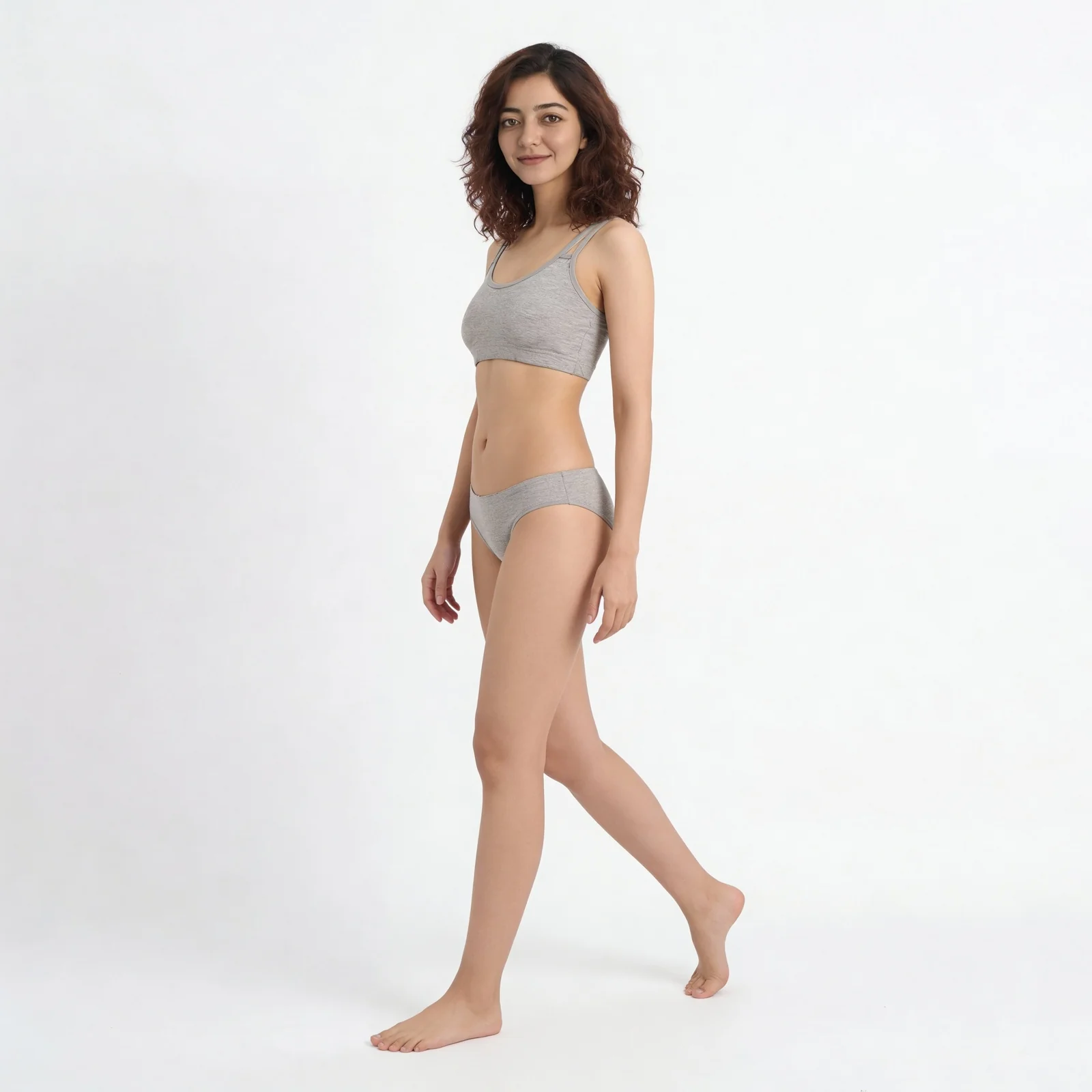 Full Coverage Dual Strap Slip On Beginner Bra - Image 7