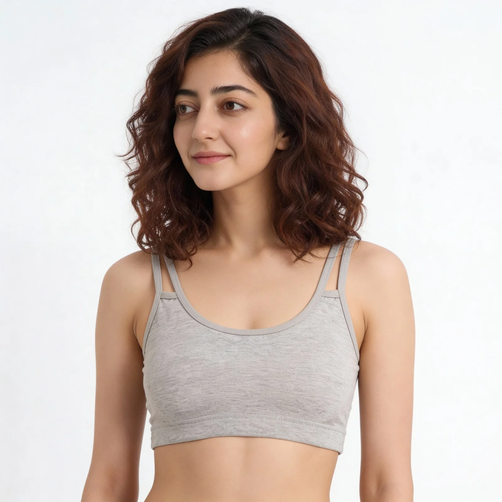 Full Coverage Dual Strap Slip On Beginner Bra - Image 9