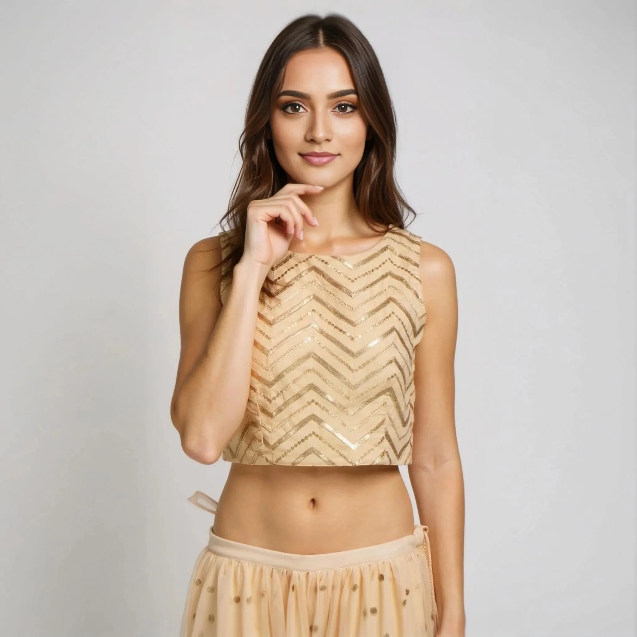 Embellished Crop Top - Image 2
