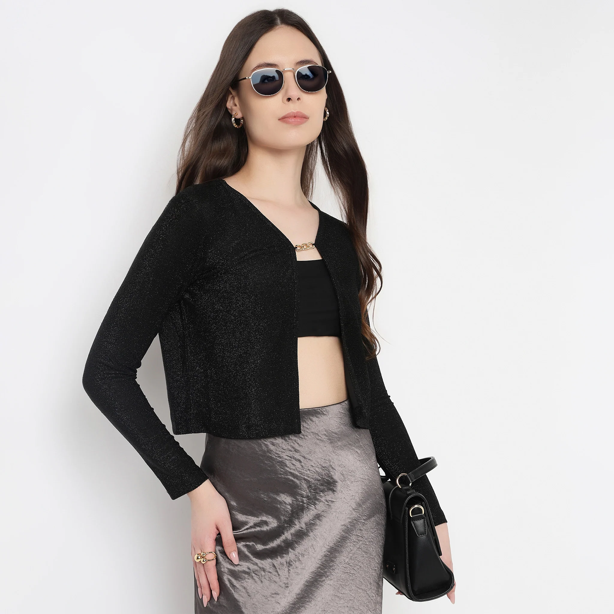 Embellished Cropped Shrug - Image 2