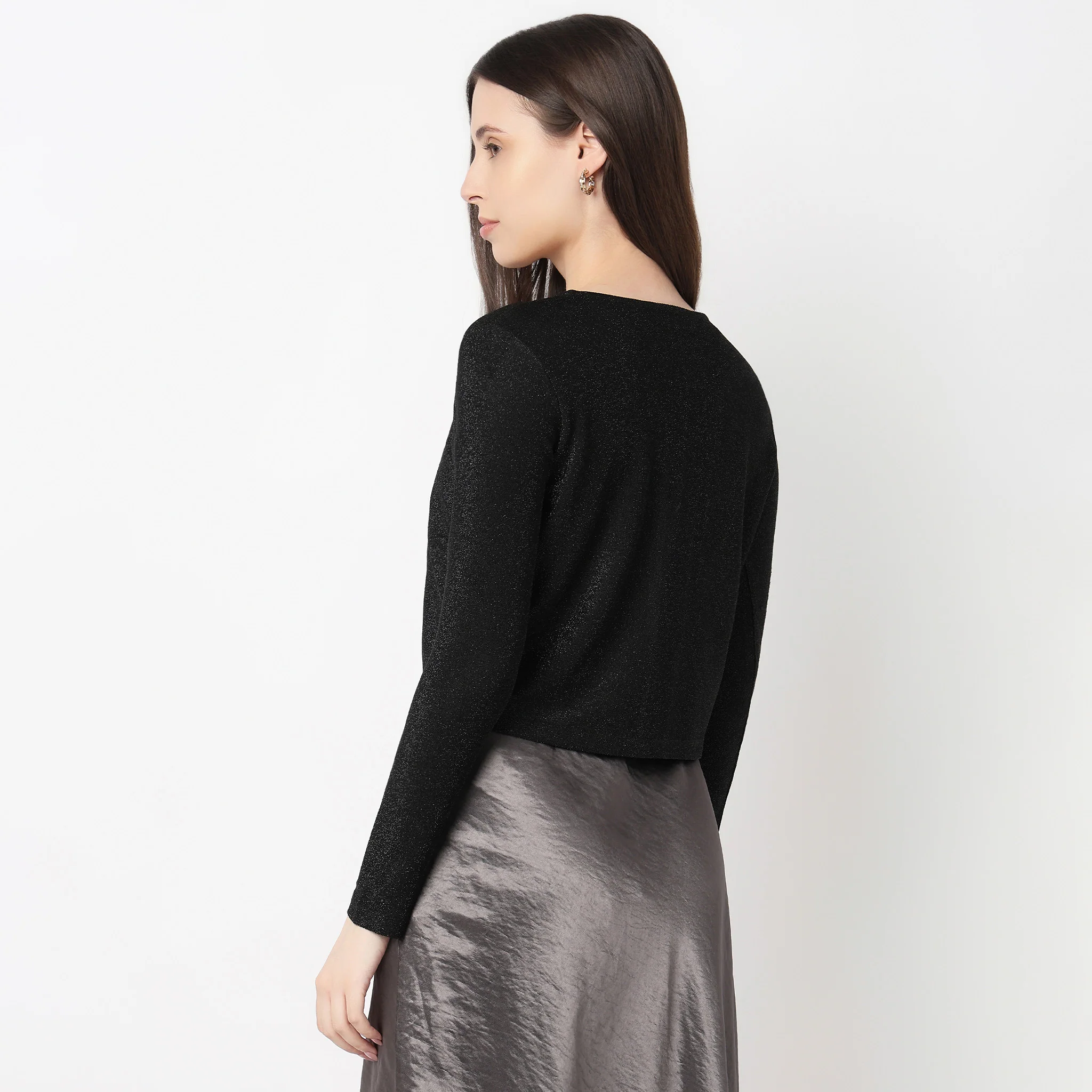 Embellished Cropped Shrug - Image 3