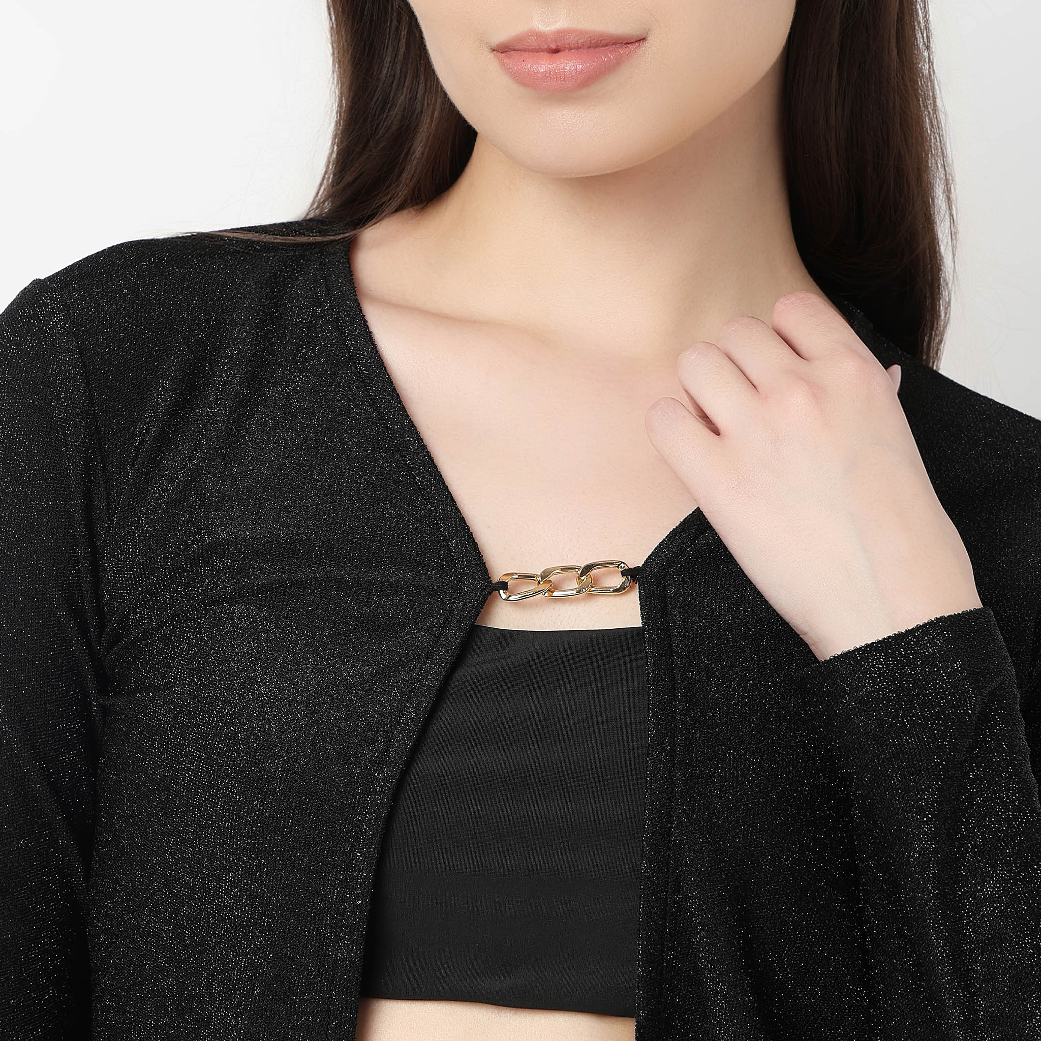Embellished Cropped Shrug - Image 4