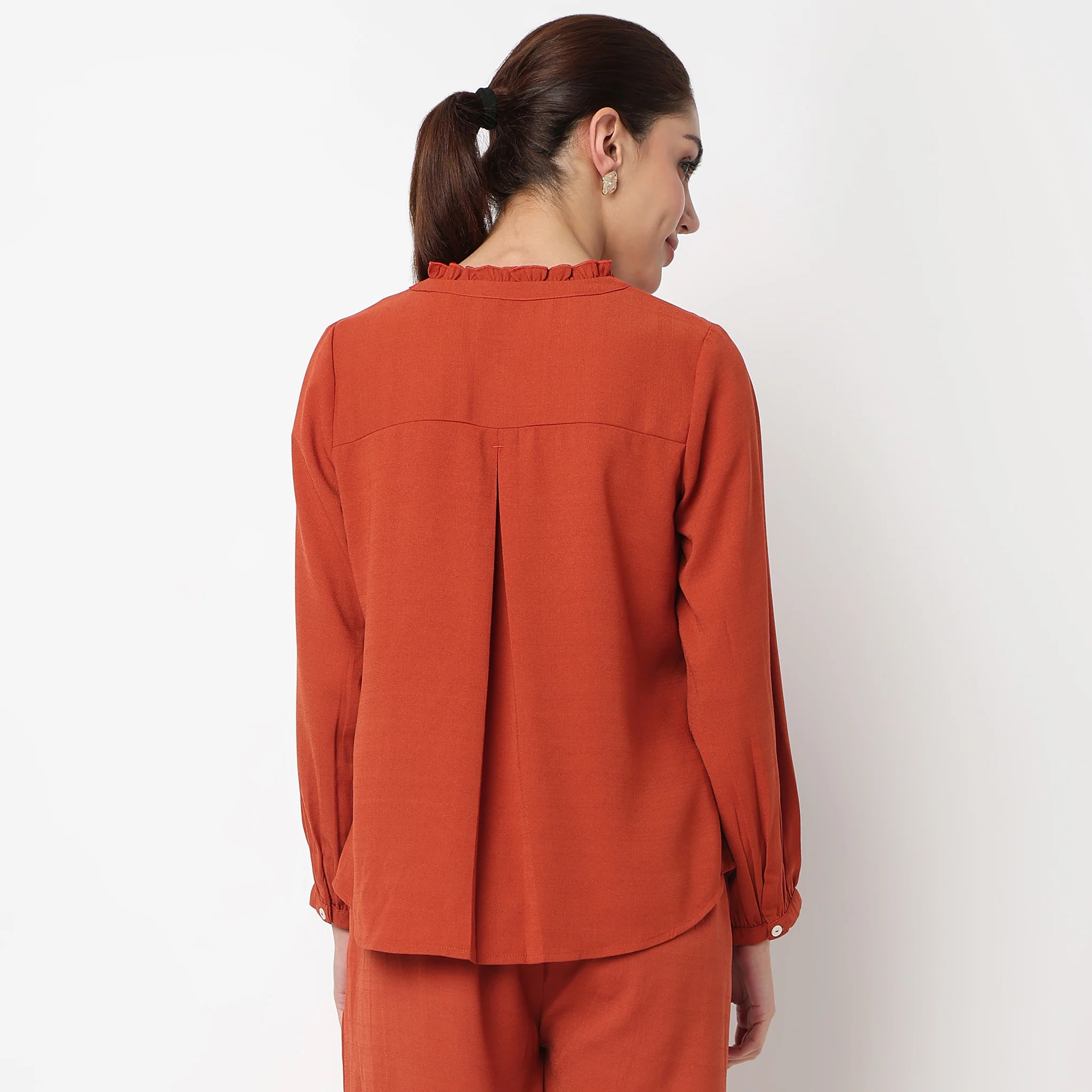 Embroidered Flared Top - Image 3