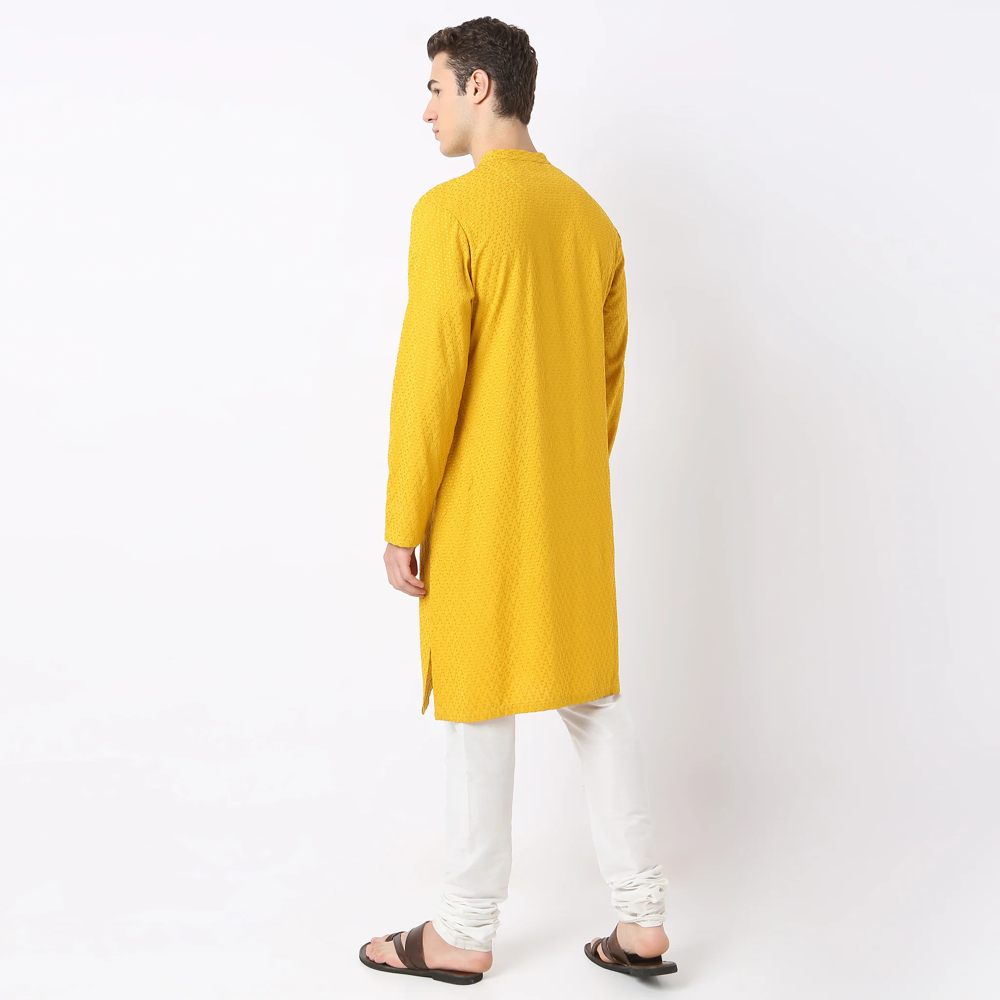 Exquisite Embroidered Straight Kurta - Image 3