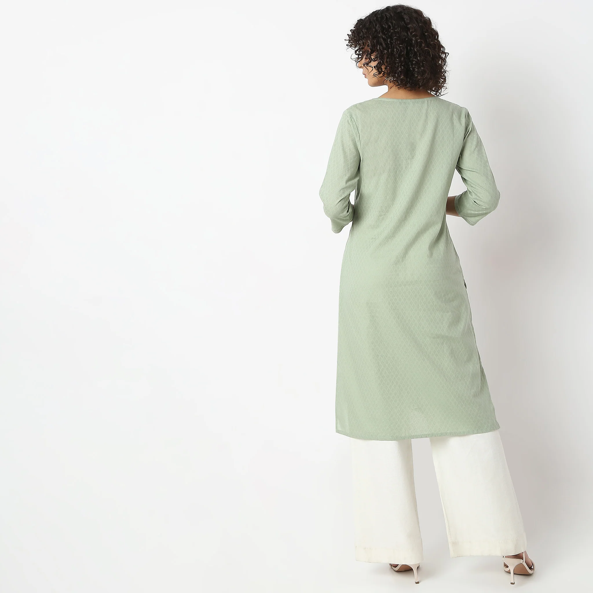 Embroidered Table Kurta - Image 3