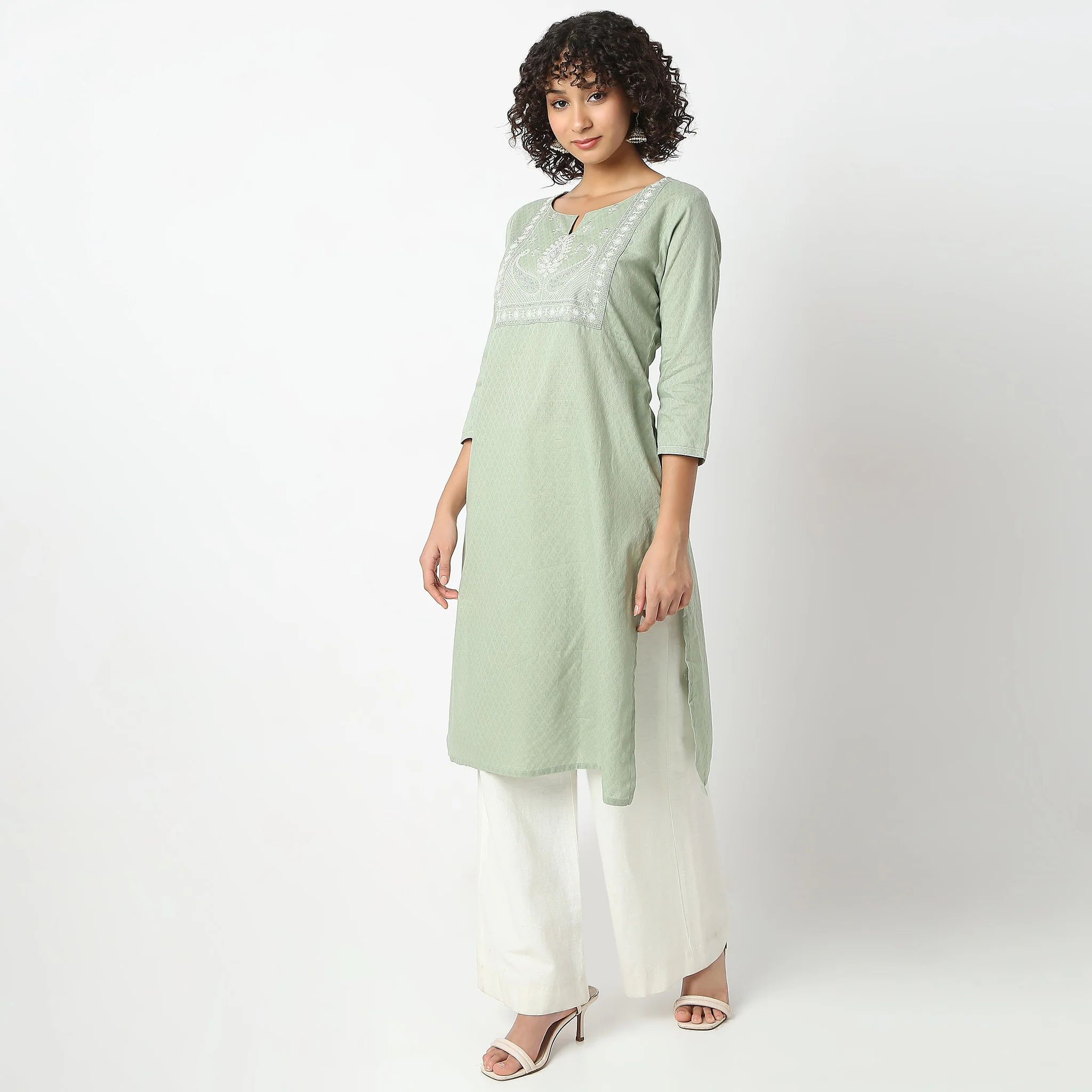 Embroidered Table Kurta - Image 5