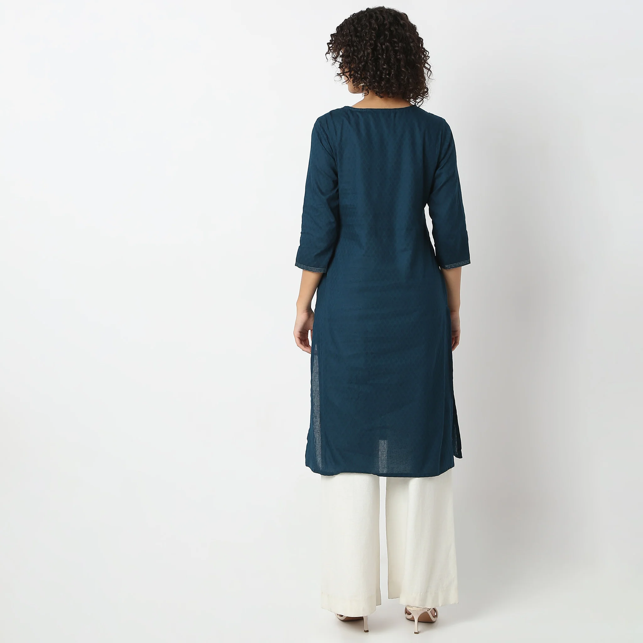 Embroidered Table Kurta - Image 3