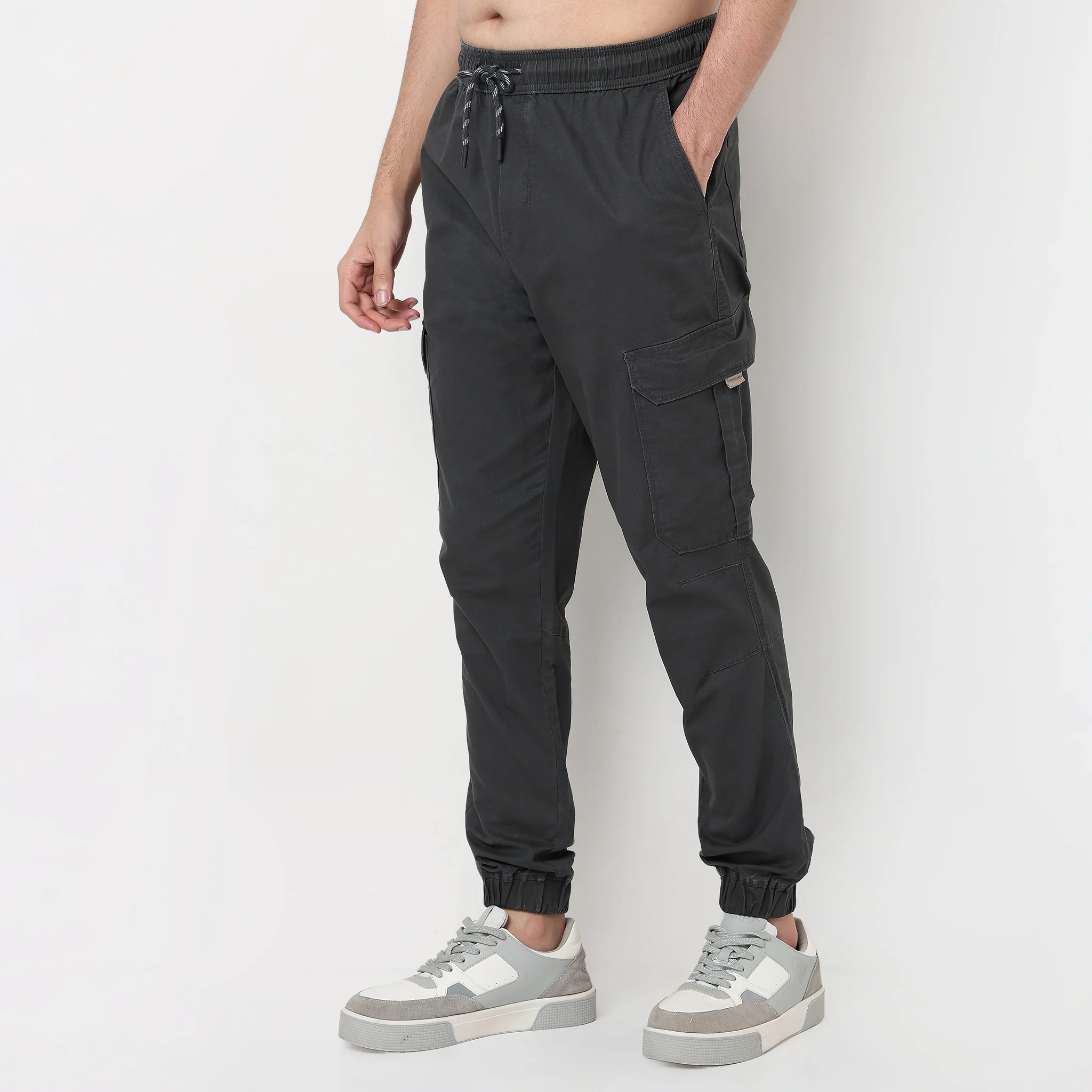 Solid Cotton Explorer Cargos - Image 10