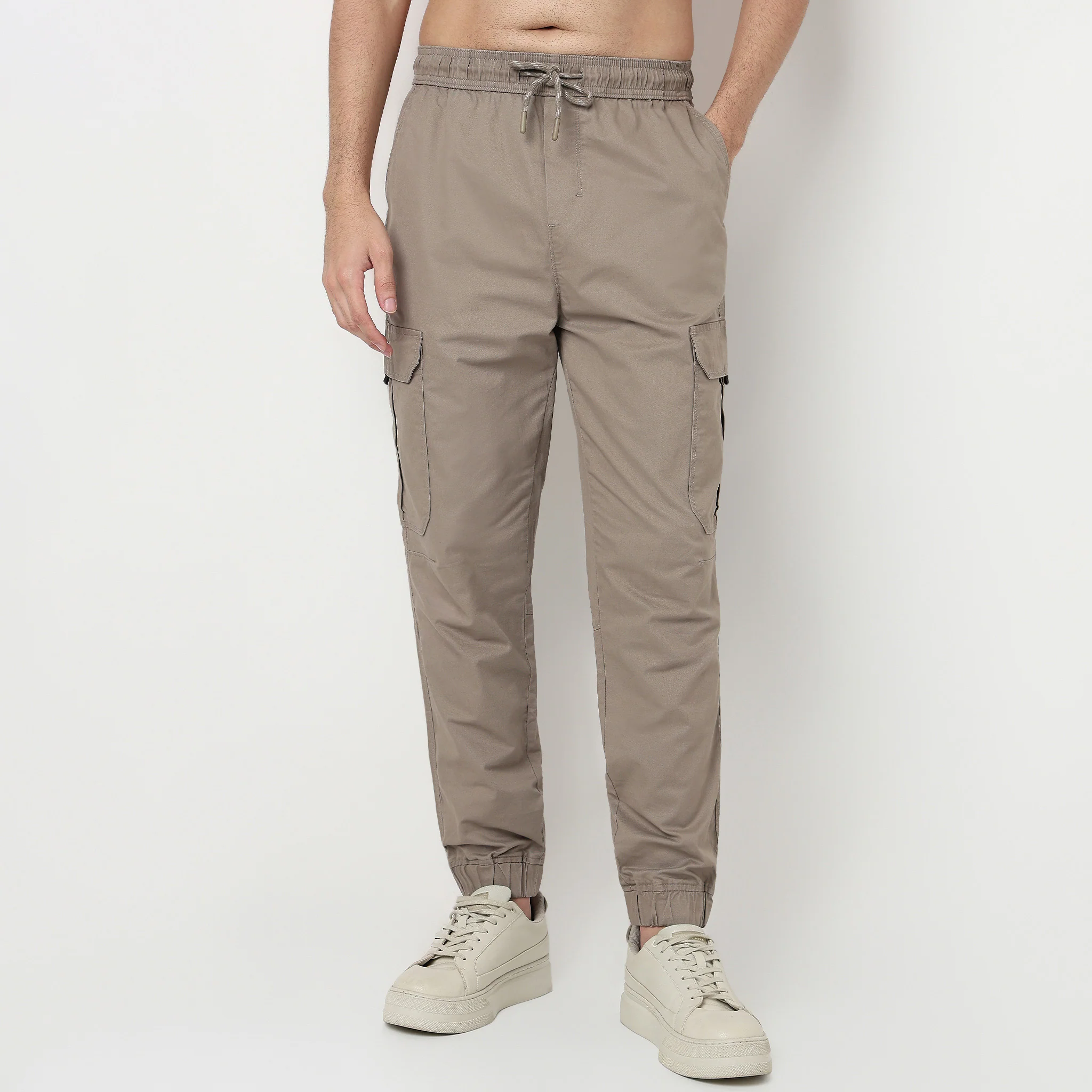 Solid Cotton Explorer Cargos - Image 12