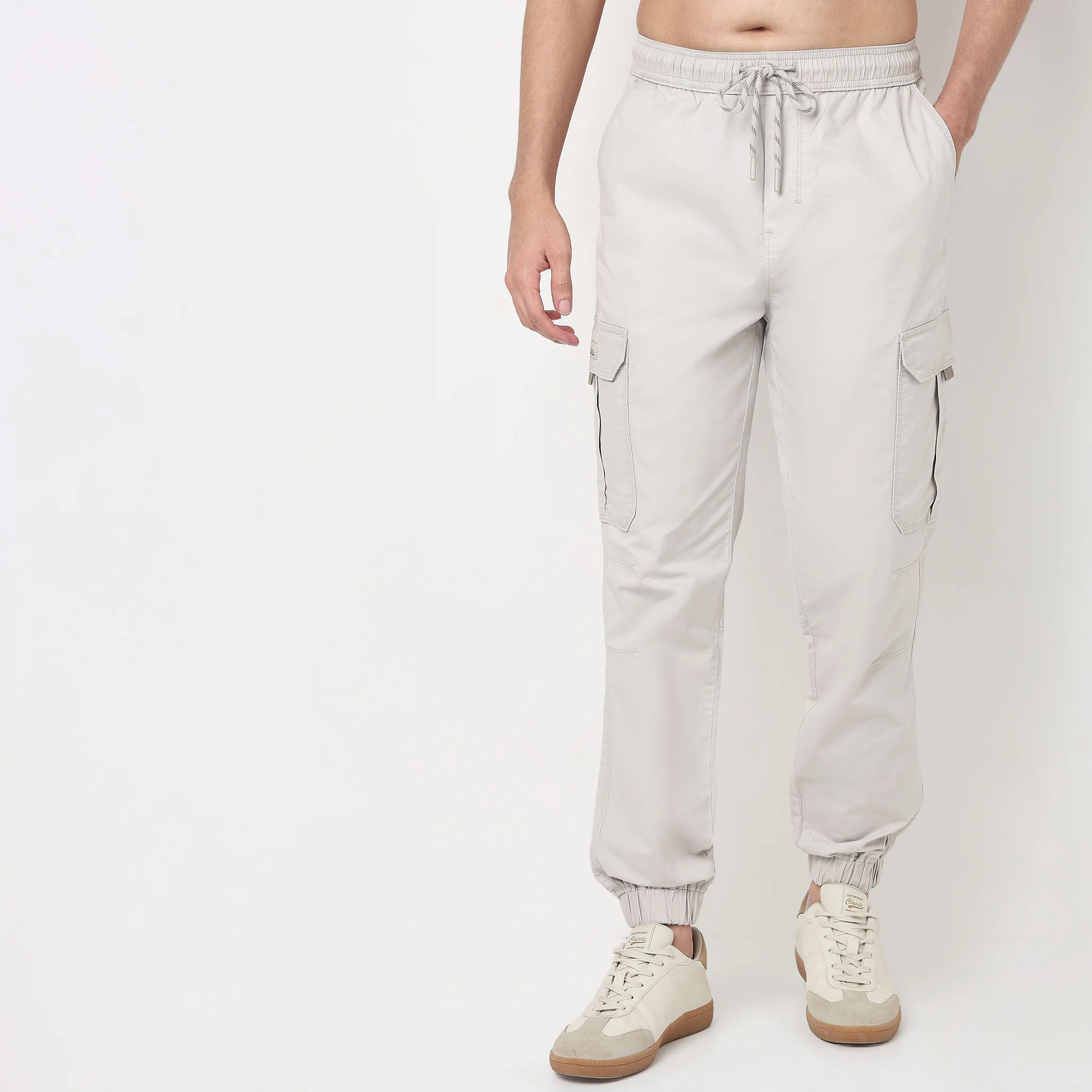 Solid Cotton Explorer Cargos - Image 2