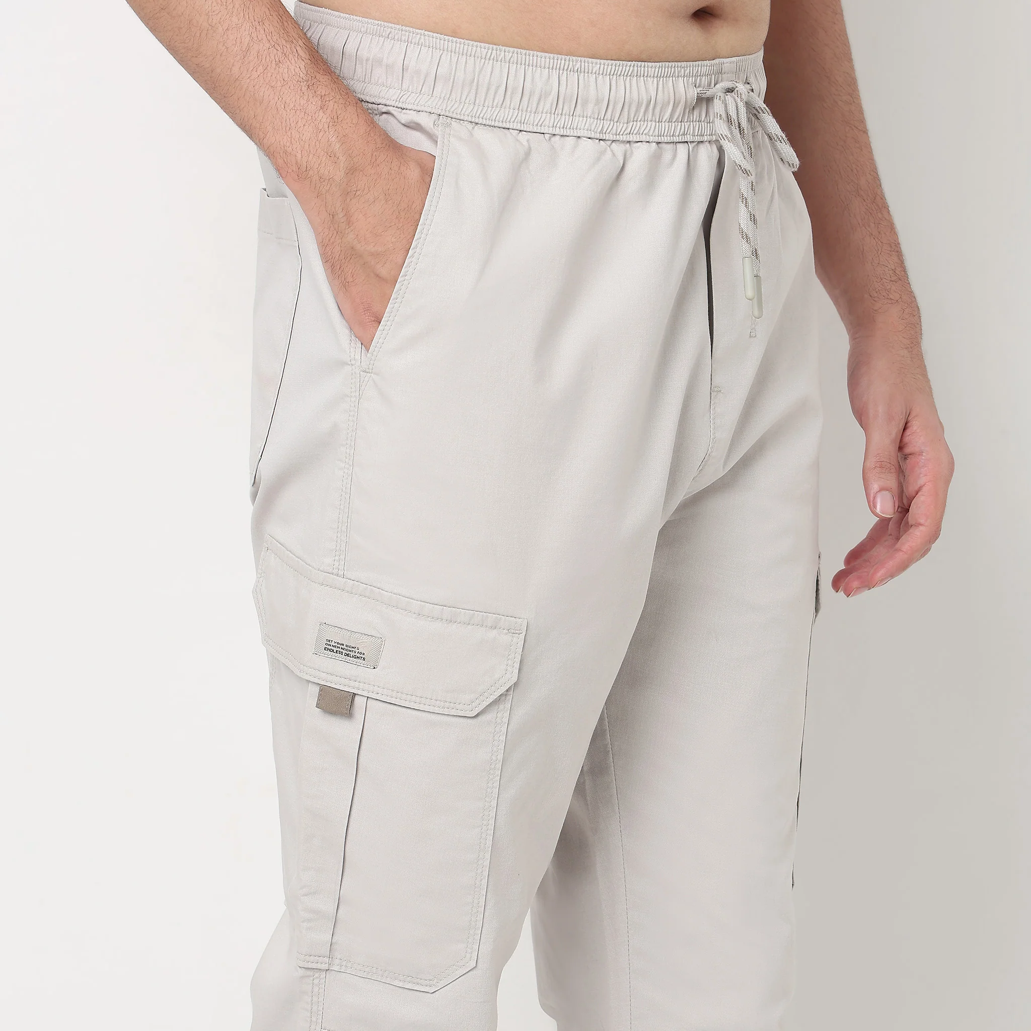 Solid Cotton Explorer Cargos - Image 4