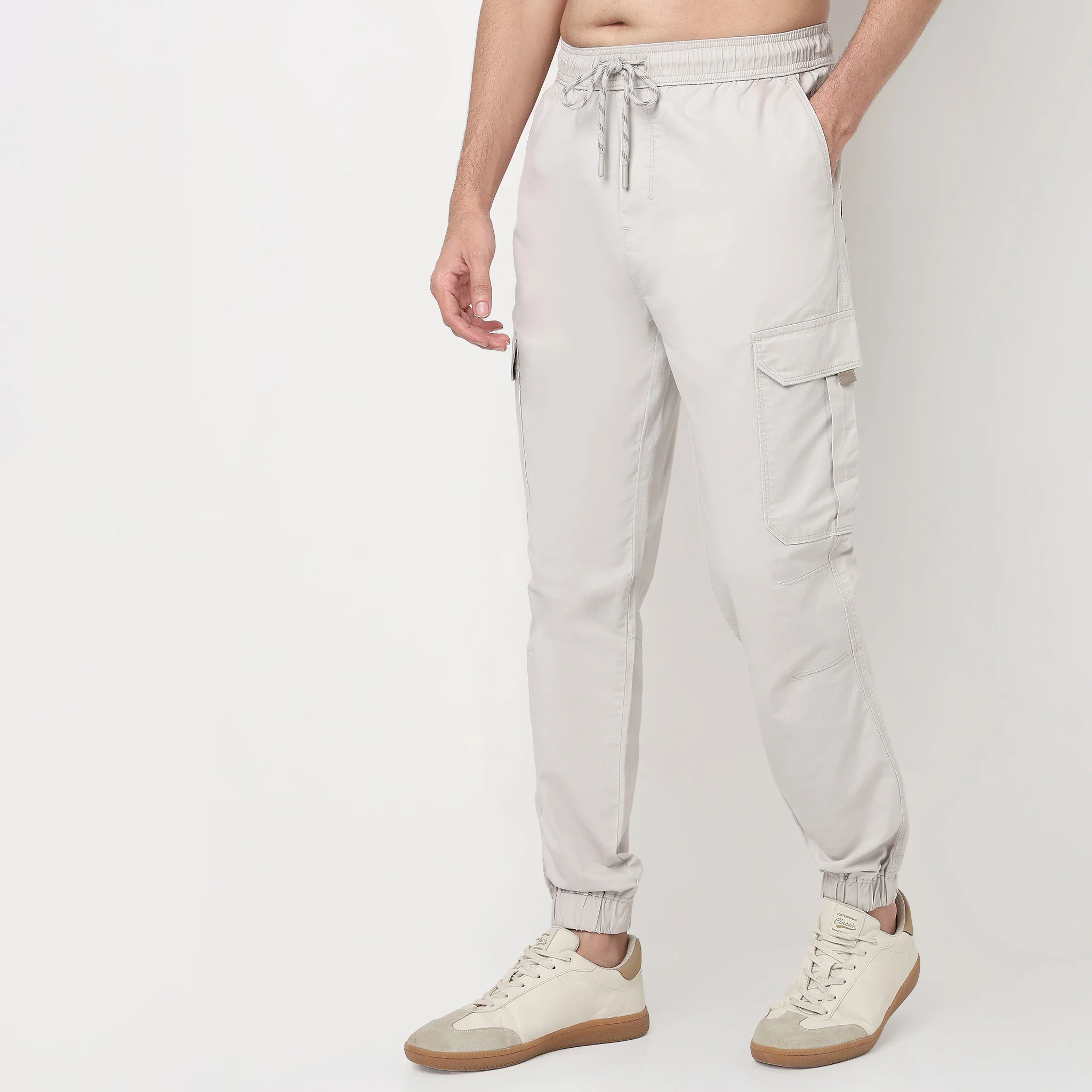 Solid Cotton Explorer Cargos - Image 5