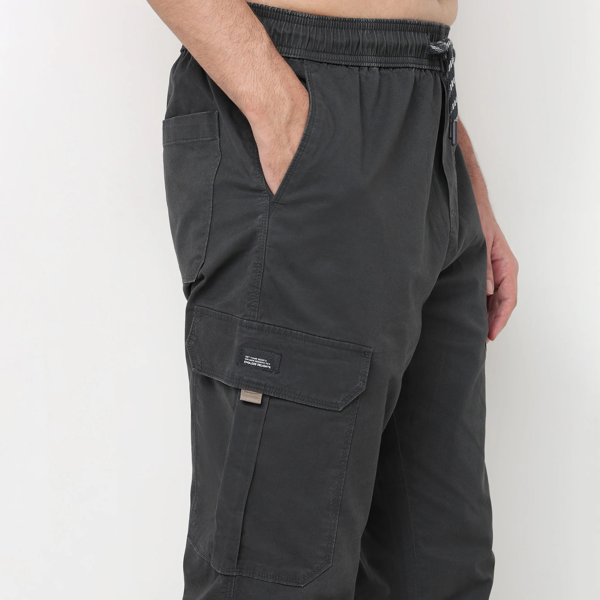 Solid Cotton Explorer Cargos - Image 9